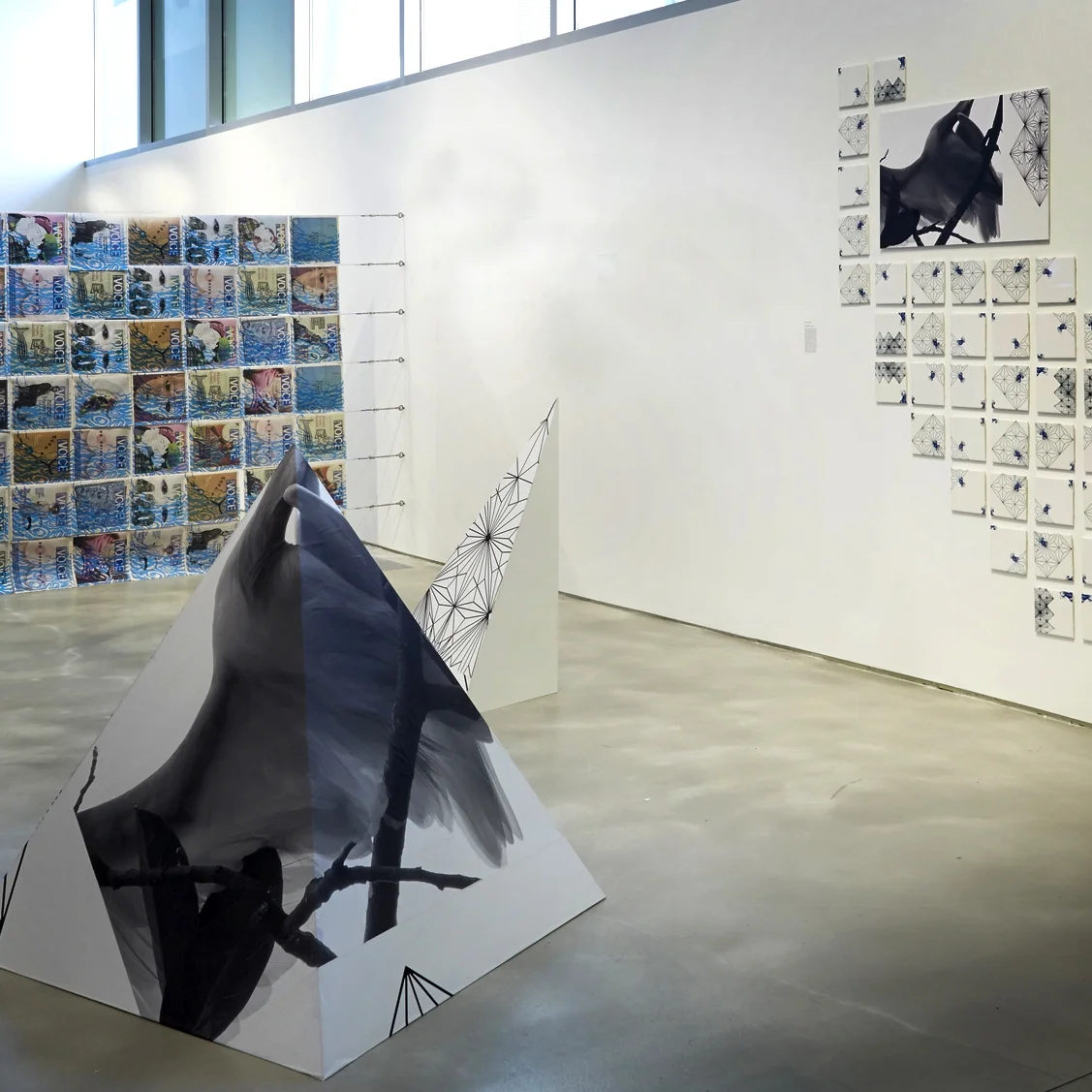 Lacuna, Ceramic Tile and Sculpture, Installation View, 2014 