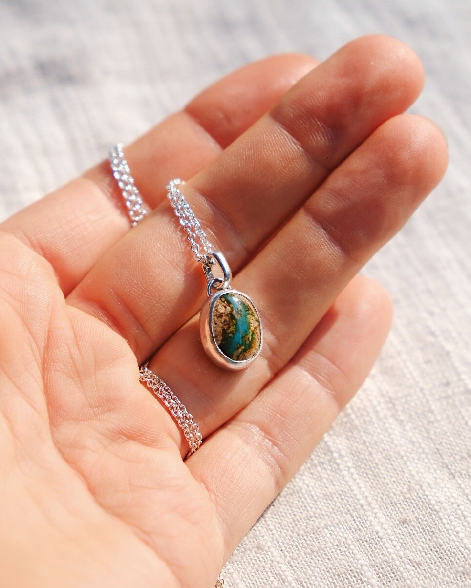 Stone Mountain Turquoise Necklace