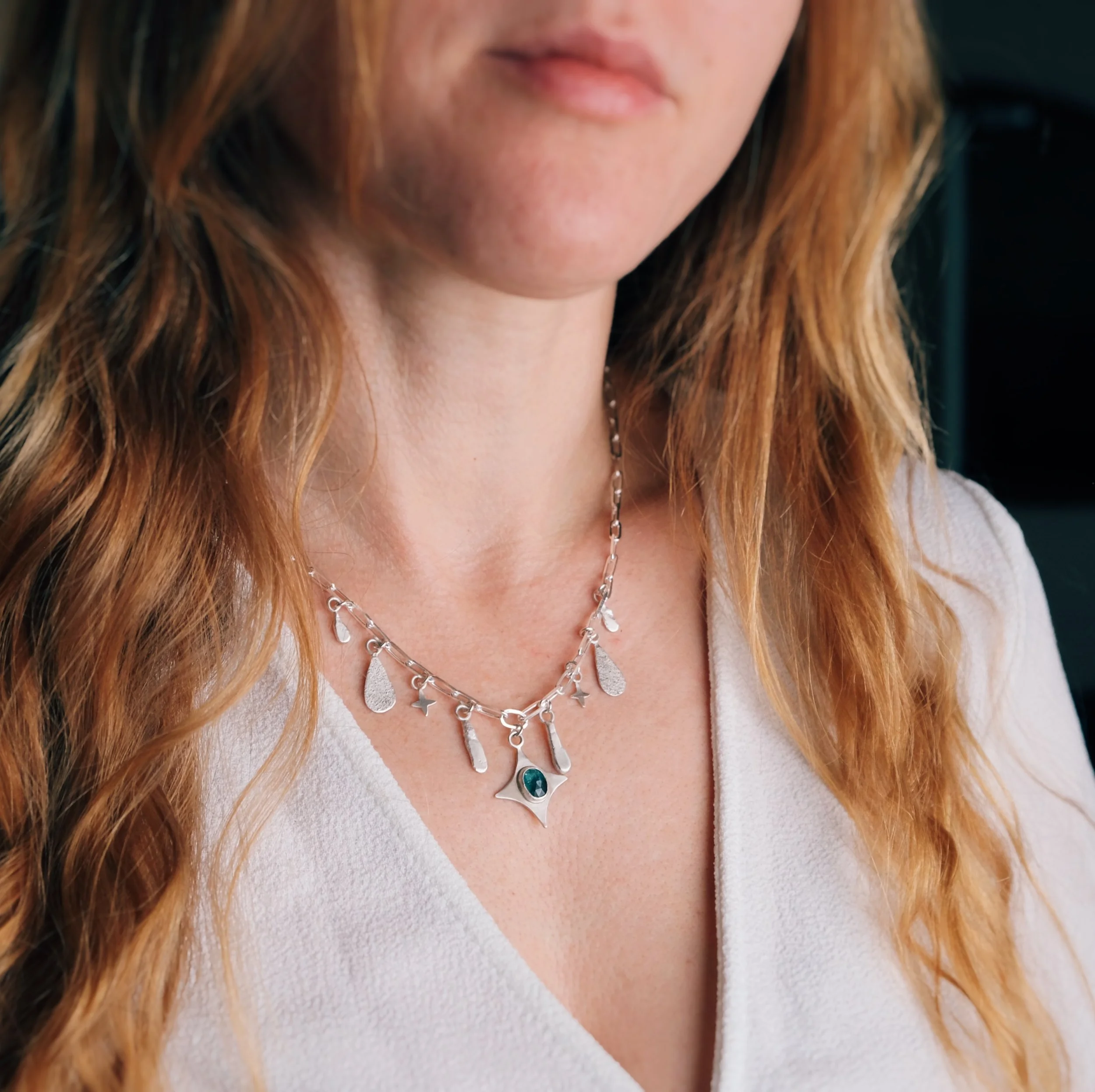 Star + Ice Charms Necklace