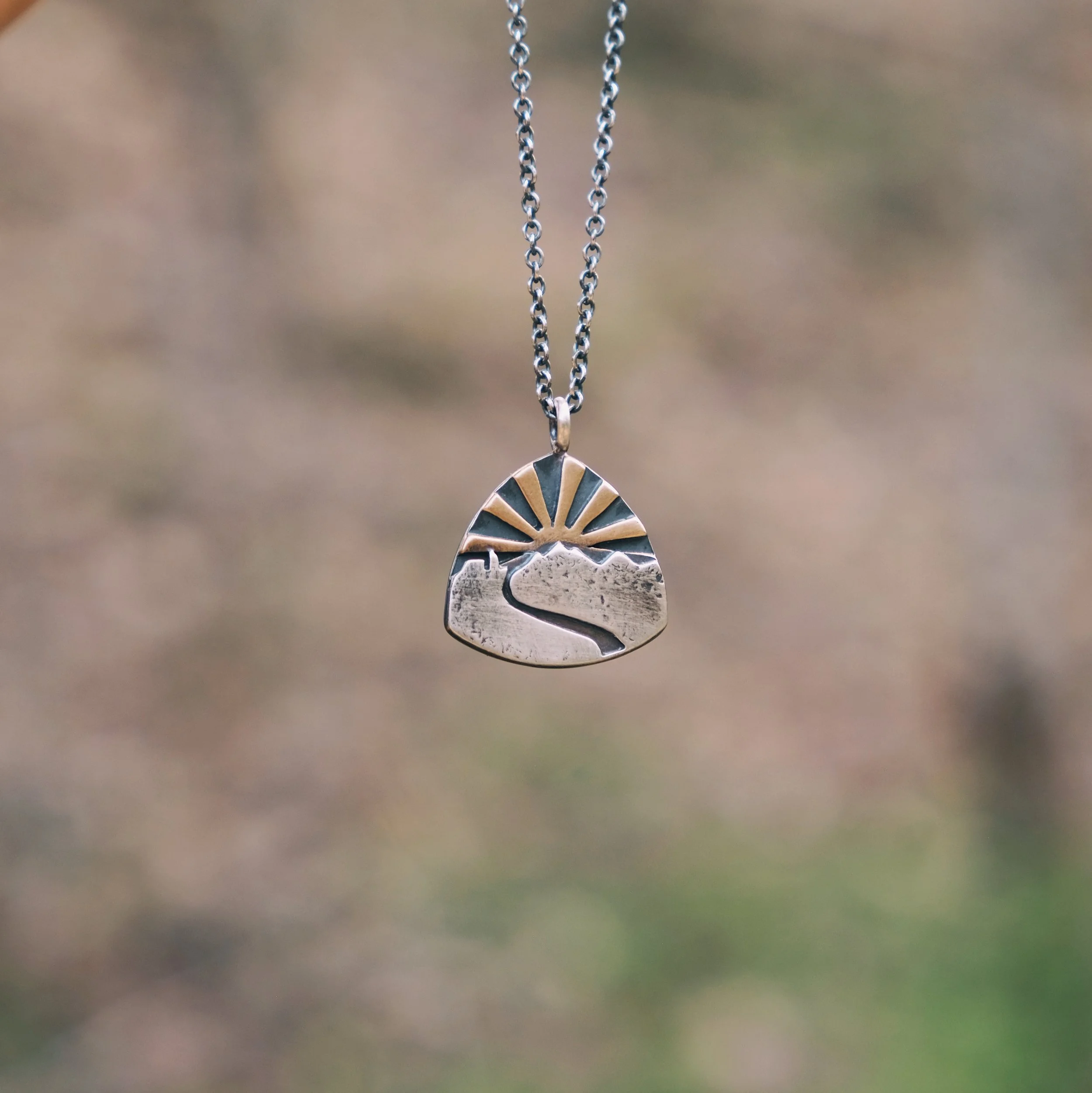 Continental Divide Trail Sunrise Necklace