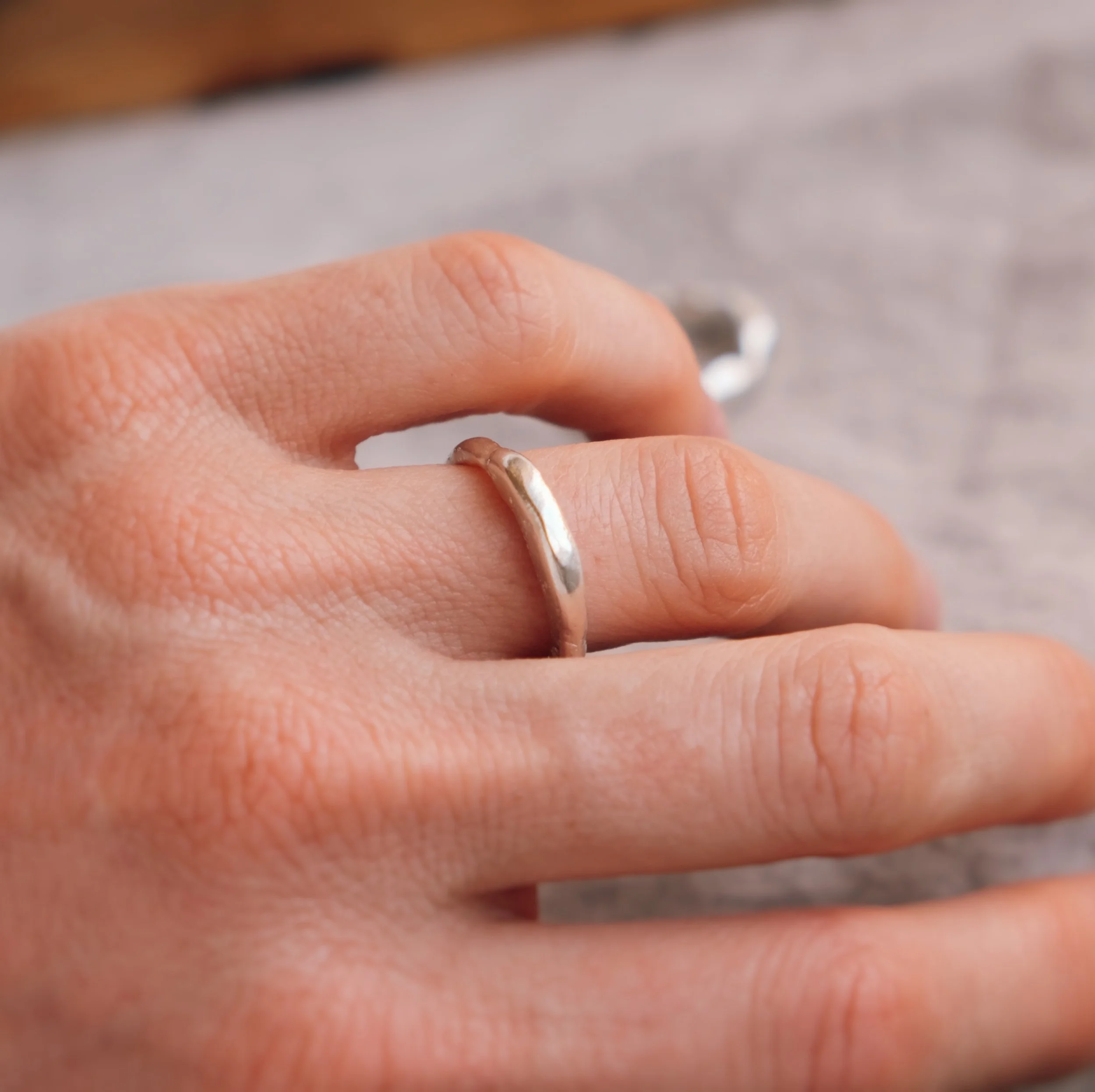 Recycled Sterling Silver Ring no1