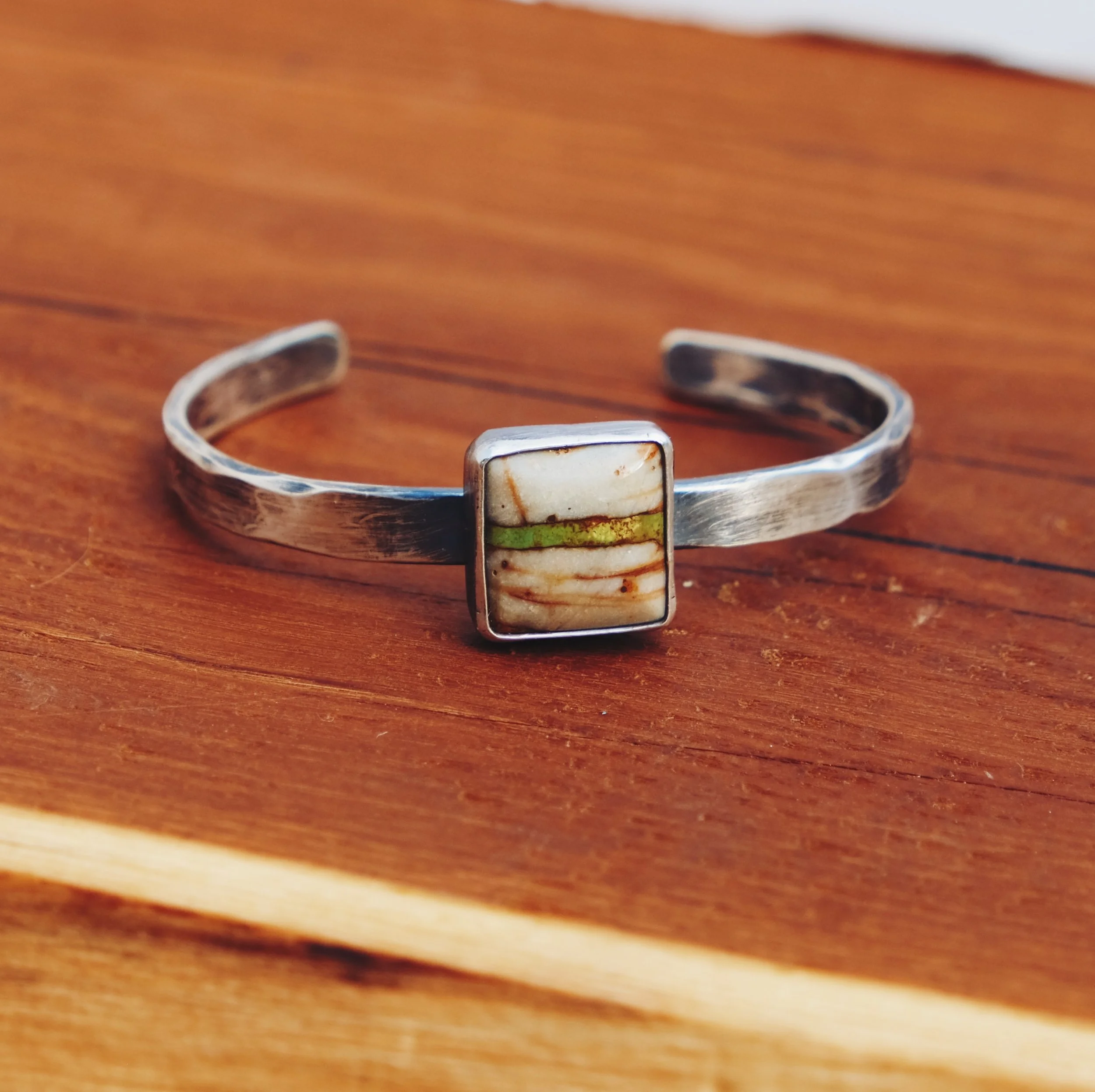 Royston Ribbon Square Cuff