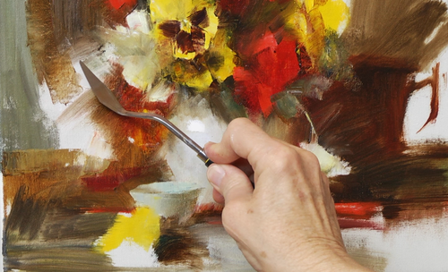 LAURA ROBB - learn how to paint beautiful still life’s full of color and loose brushstrokes in oils. Come join her online self-study art workshop. Click to discover more!