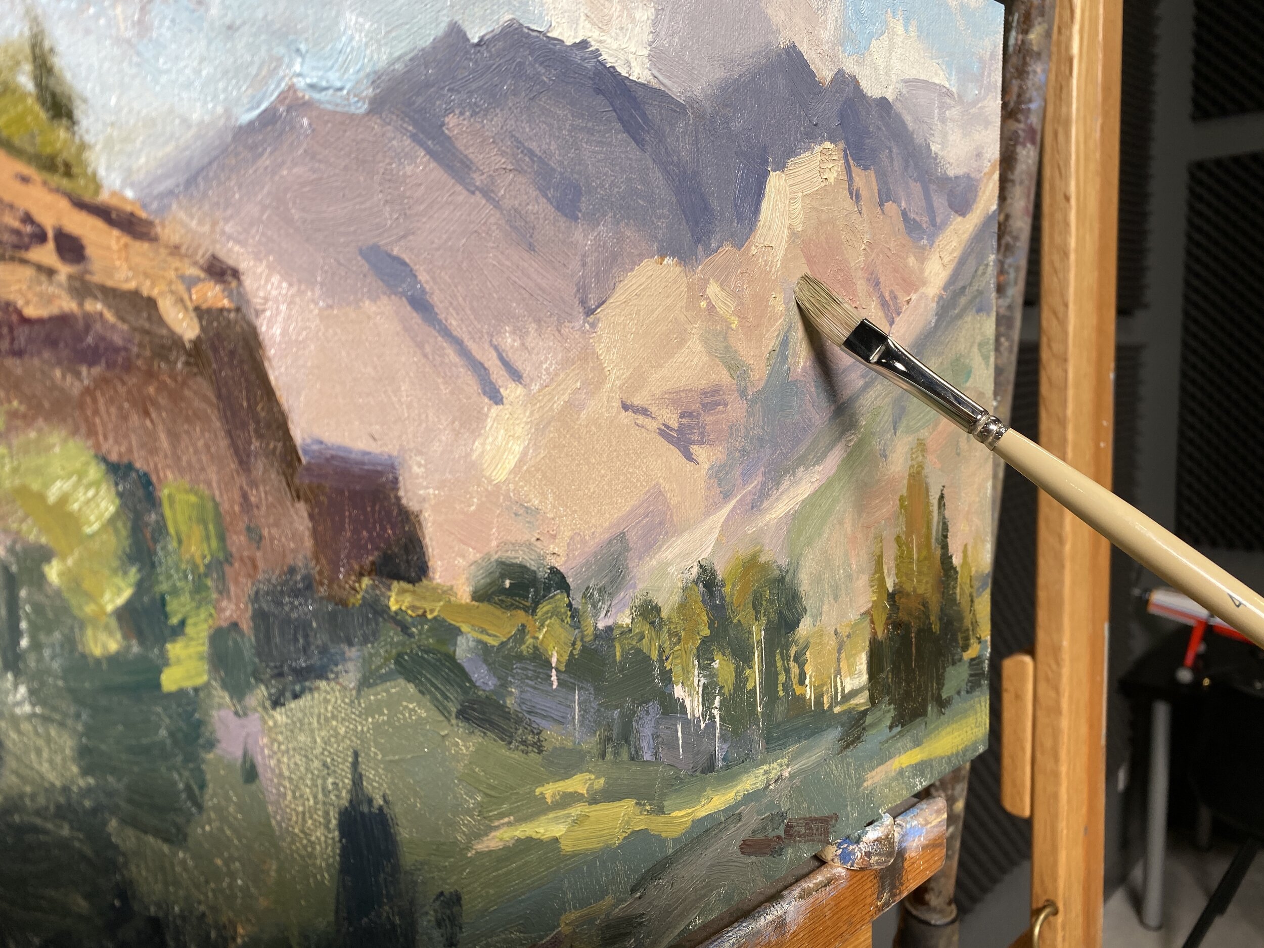 MITCH BAIRD oil painting mentoring Online workshop course - “Painting With Perception” Mentoring, feedback, and video lessons for a year.
