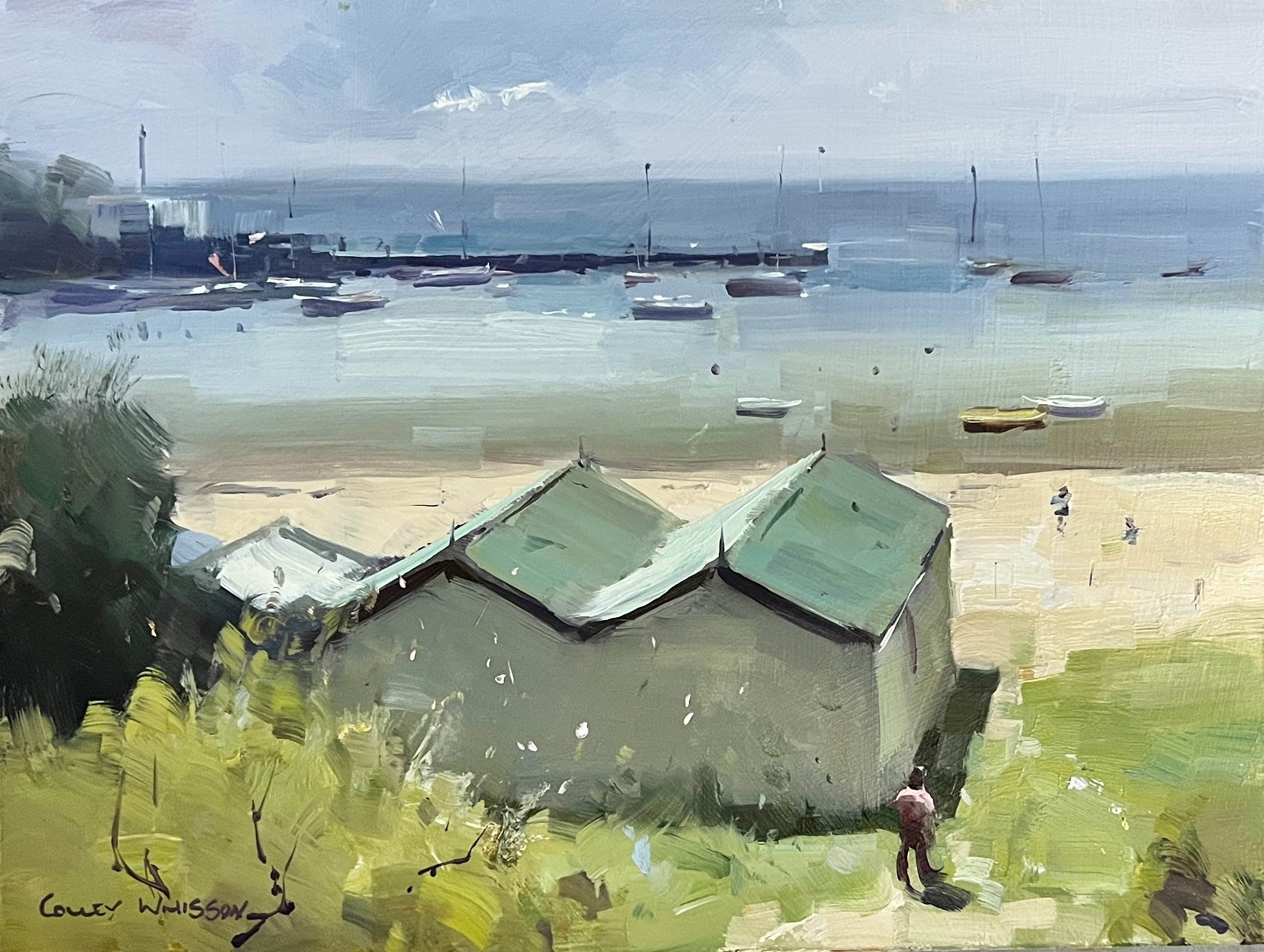 COLLEY WHISSON landscape Online workshop course painting in oils 