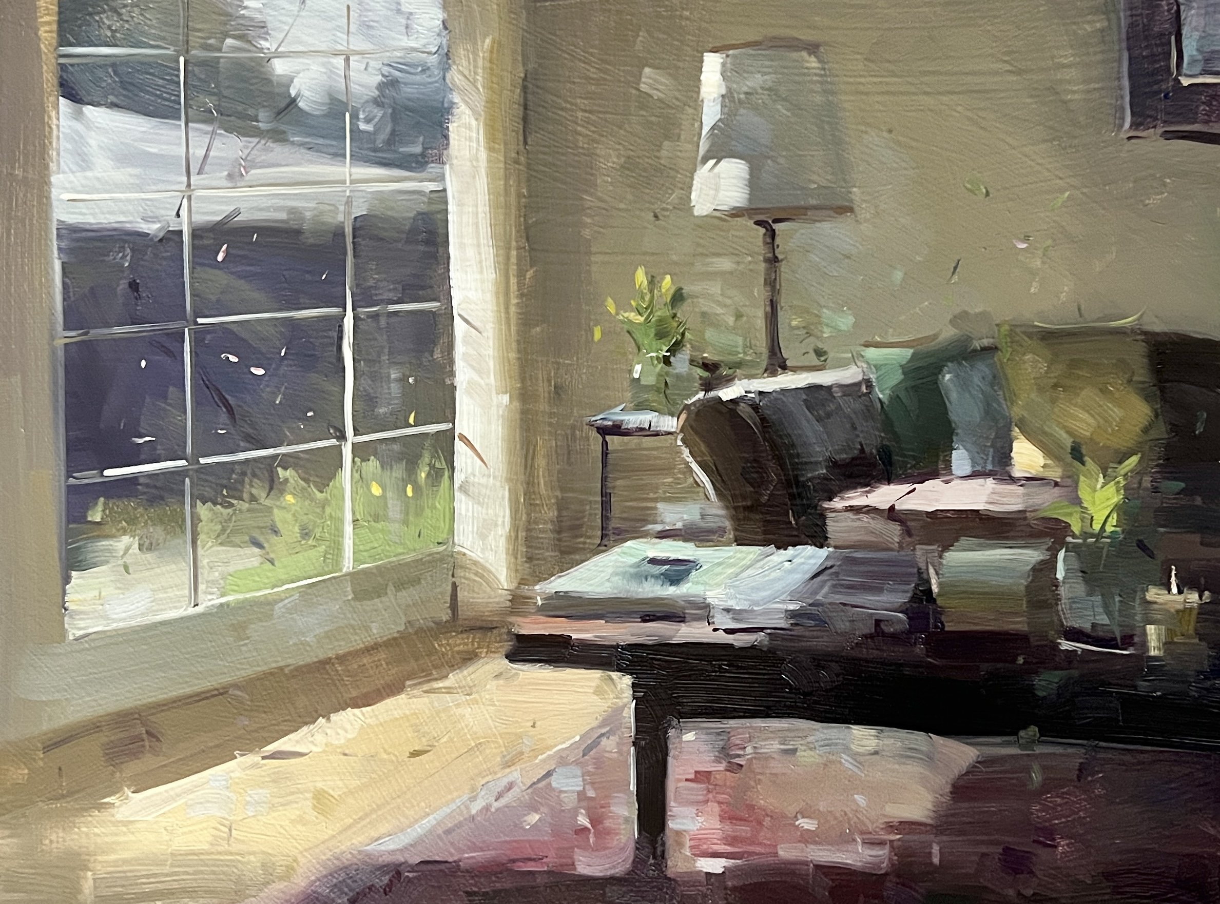 COLLEY WHISSON landscape Online workshop course painting in oils 