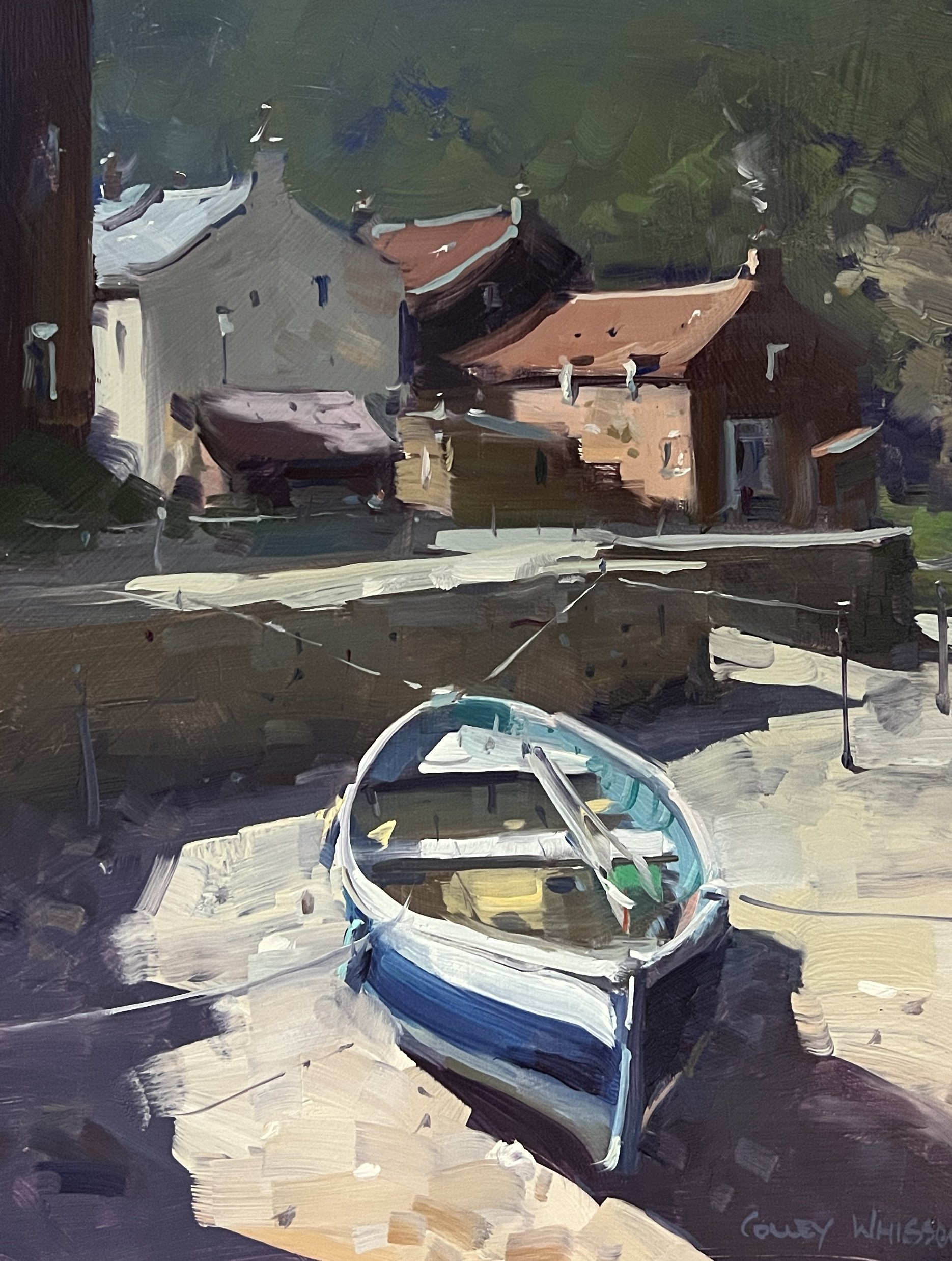 COLLEY WHISSON landscape Online workshop course painting in oils 