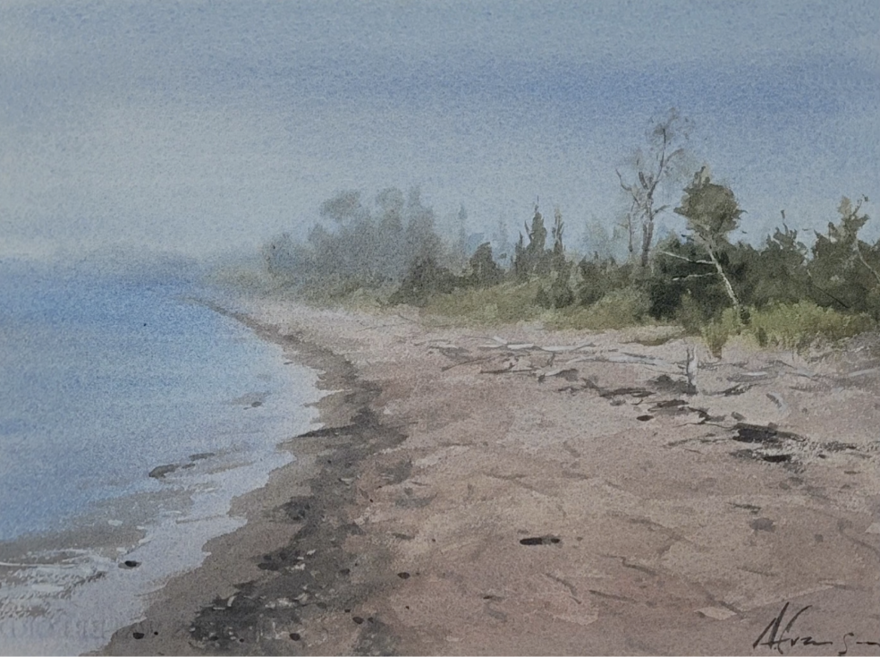 A Step-by-Step Guide to Soft Atmosphere in Watercolor