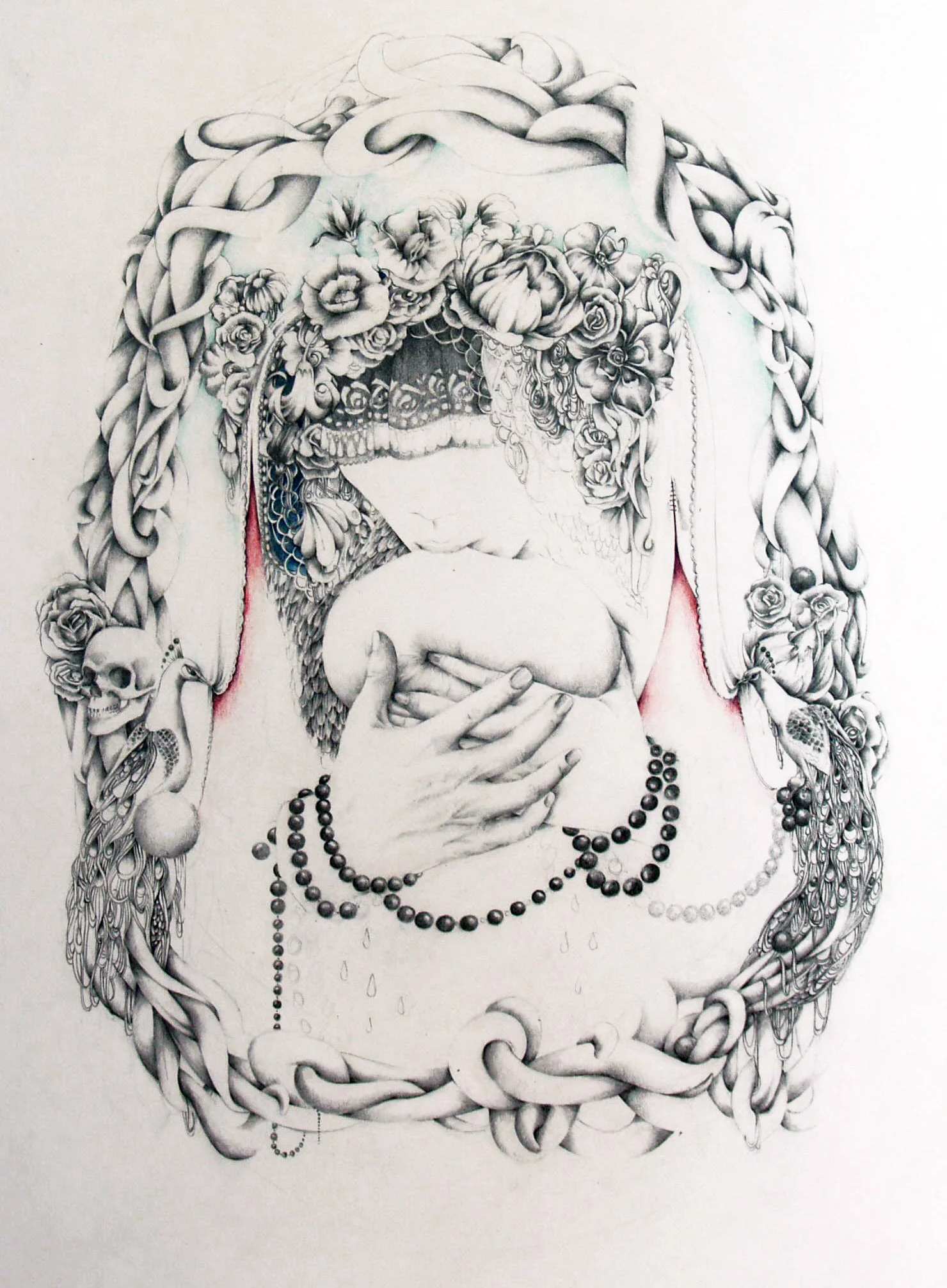 pride, ​pencil and color pencil on paper, 2013 (Copy)