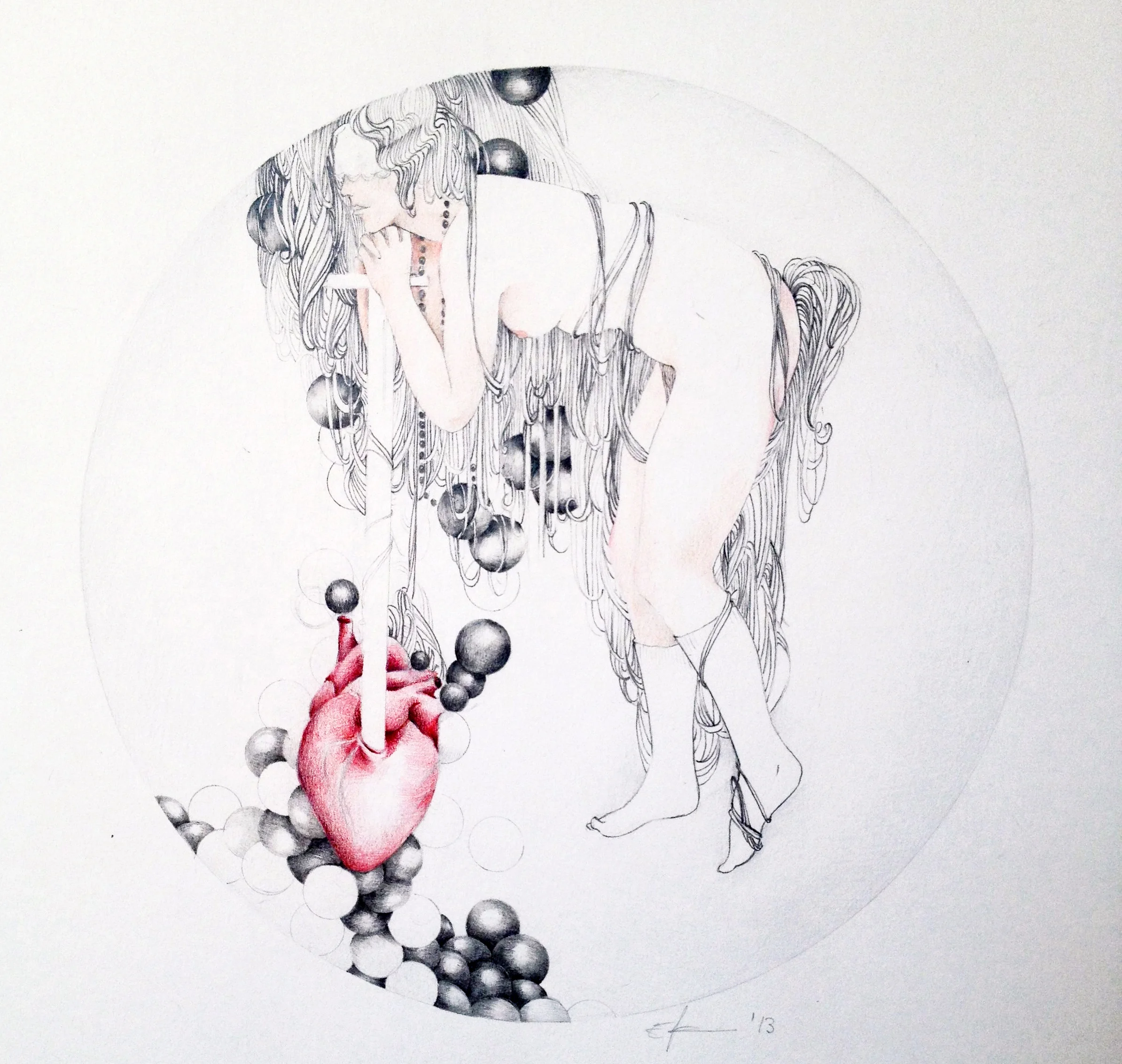 pencil on paper, 50x70, 2013 (Copy)