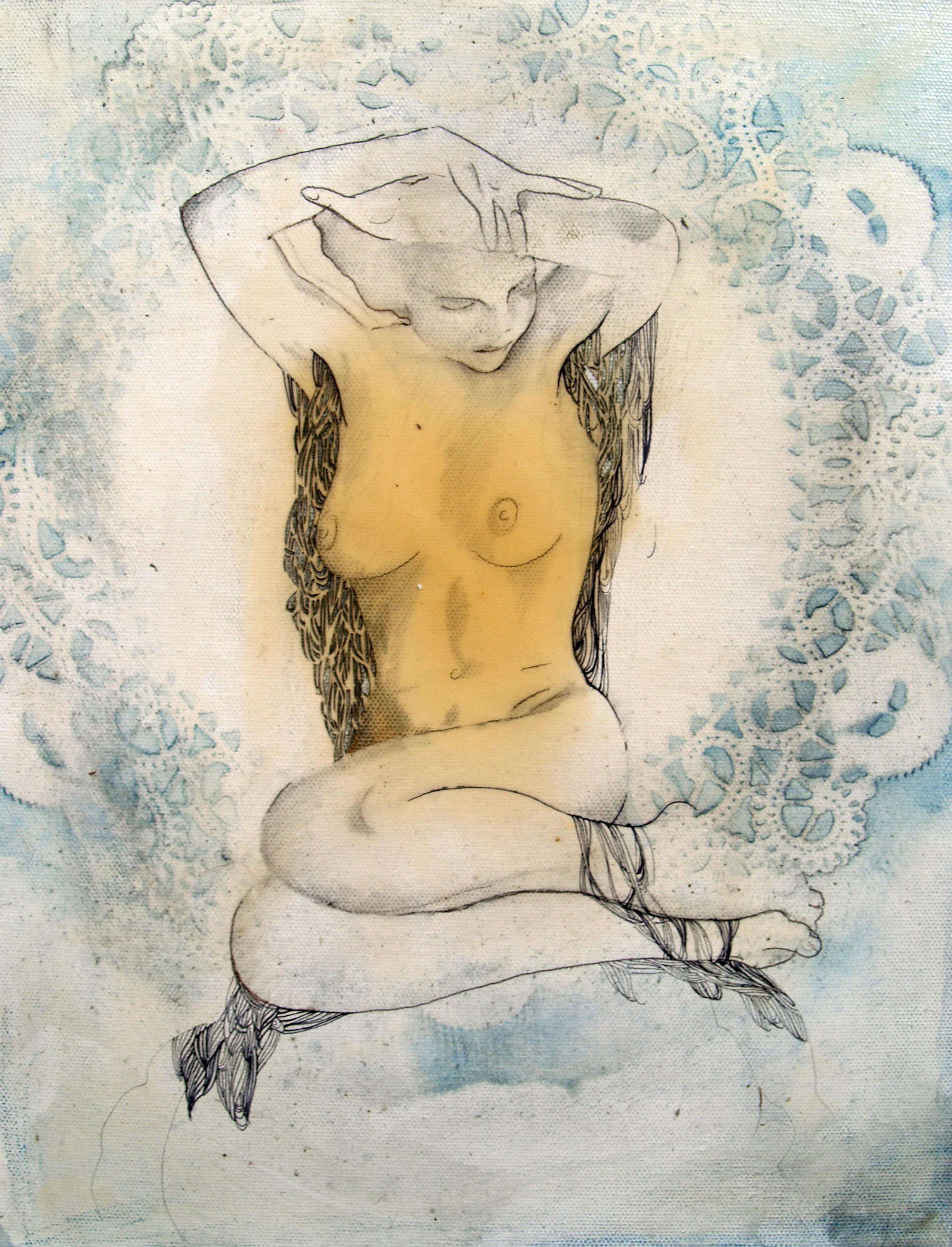 'no title 'Oilpaint, varnish on canvas 35,5 x27,5 cm sold (Copy)