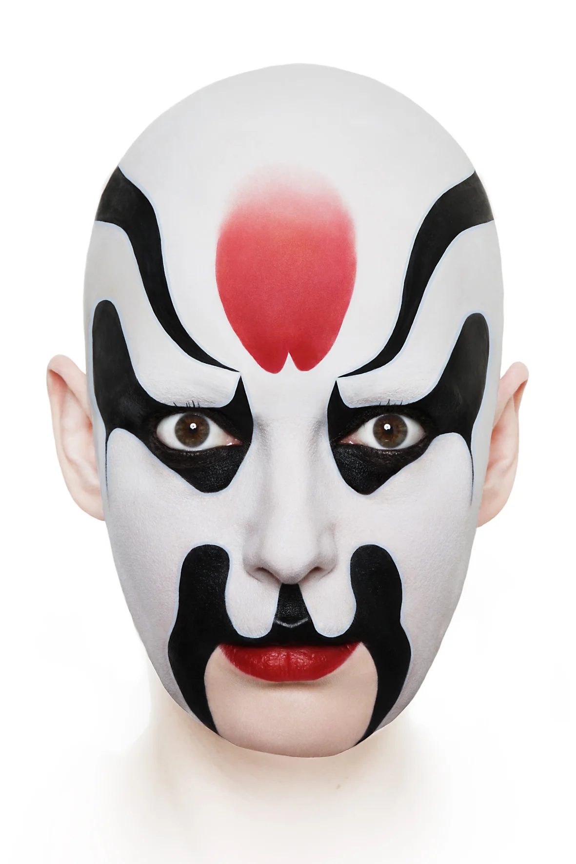 Geiles Globales Gesicht #1 , Self-portrait, 2008/2009