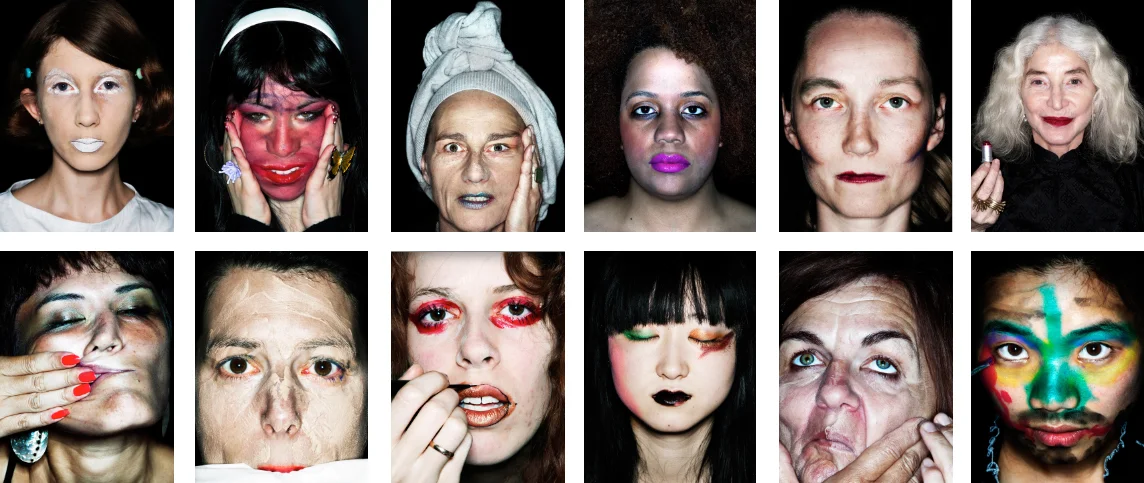 ID-Identity, extract of 168 portraits,  2006 - recent (work in progress)