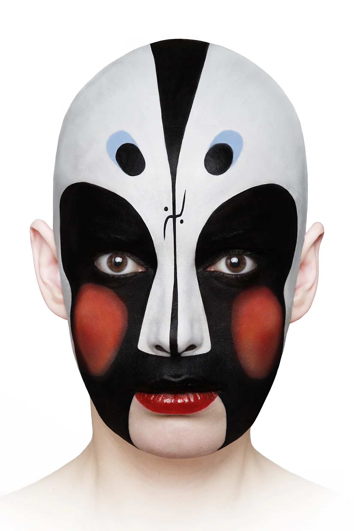 Geiles Globales Gesicht #3, Self-portrait, 2008/2009