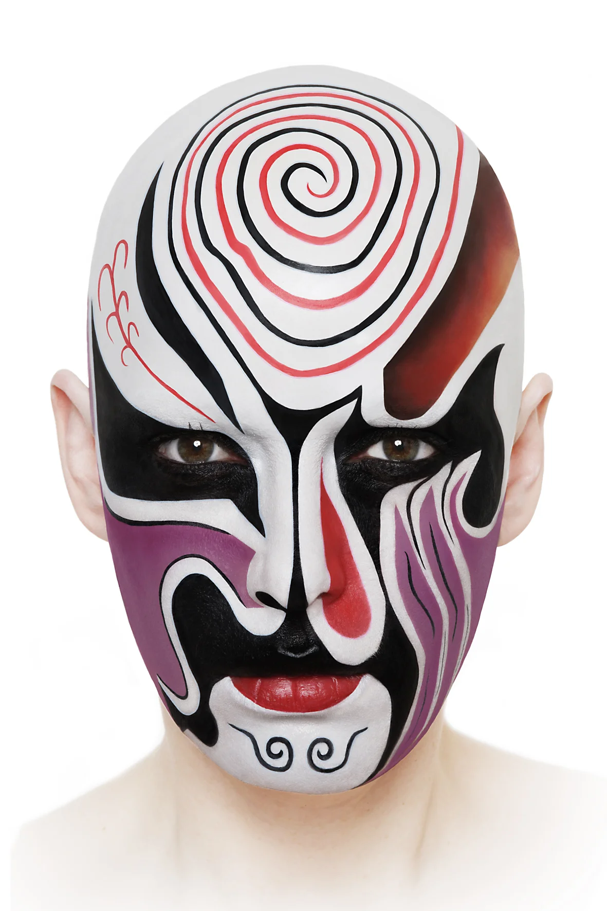 Geiles Globales Gesicht #5 , Self-portrait, 2008/2009