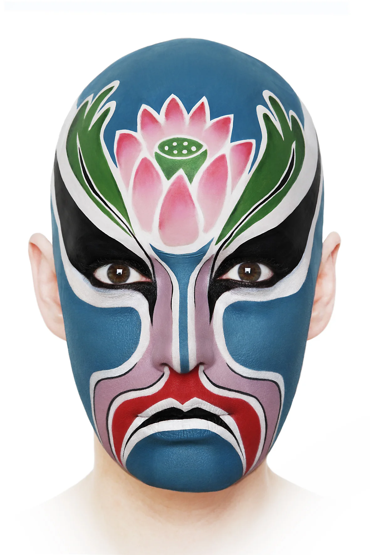 Geiles Globales Gesicht #8 , Self-portrait, 2008/2009