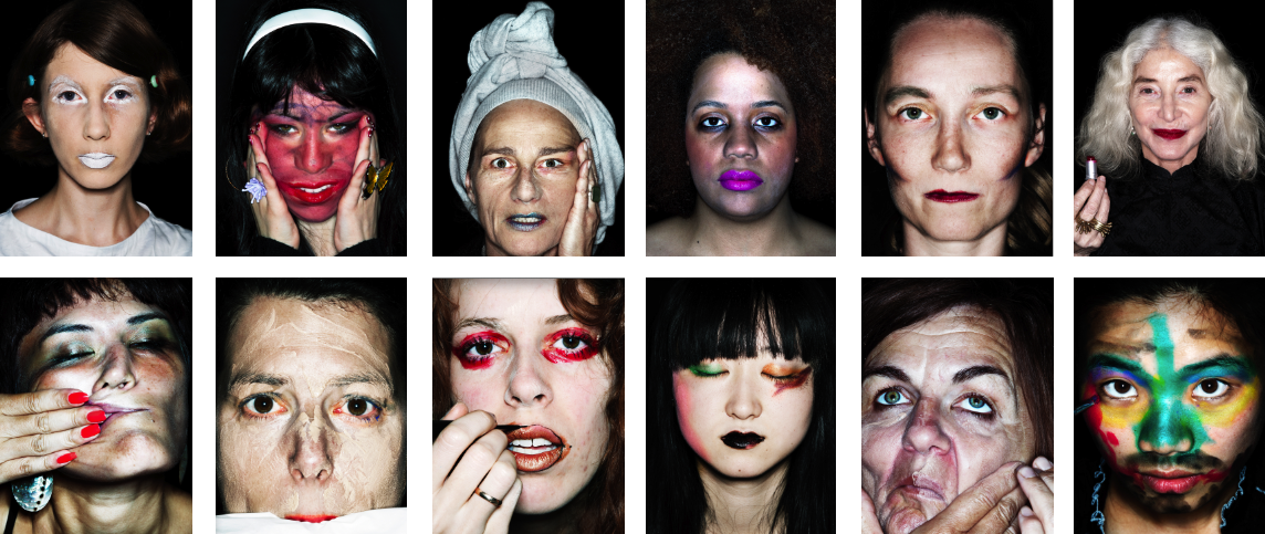 ID-Identity, extract of 204 portraits, 2006 - recent (work in progress)