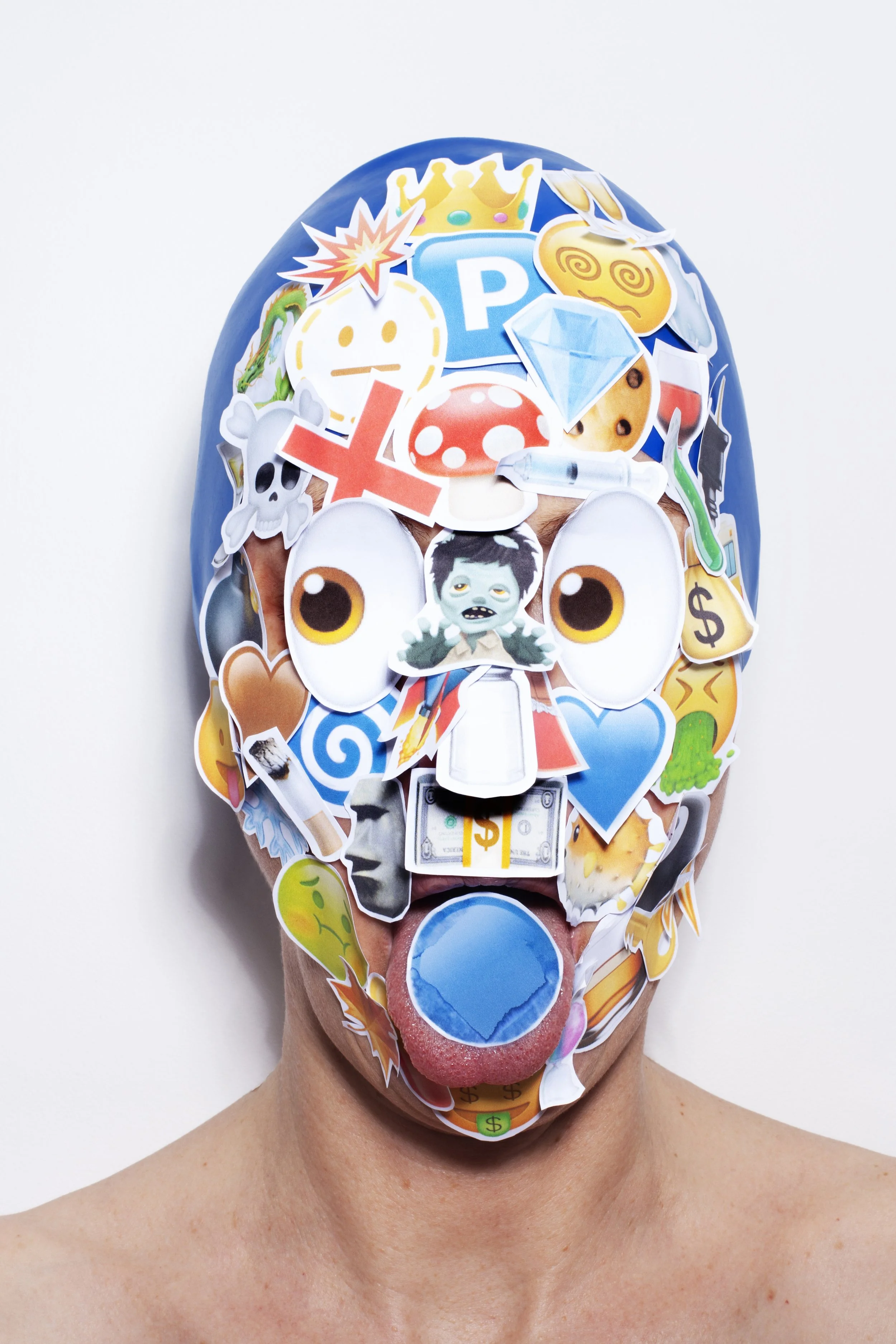Self-portrait with Mask # V (2024)