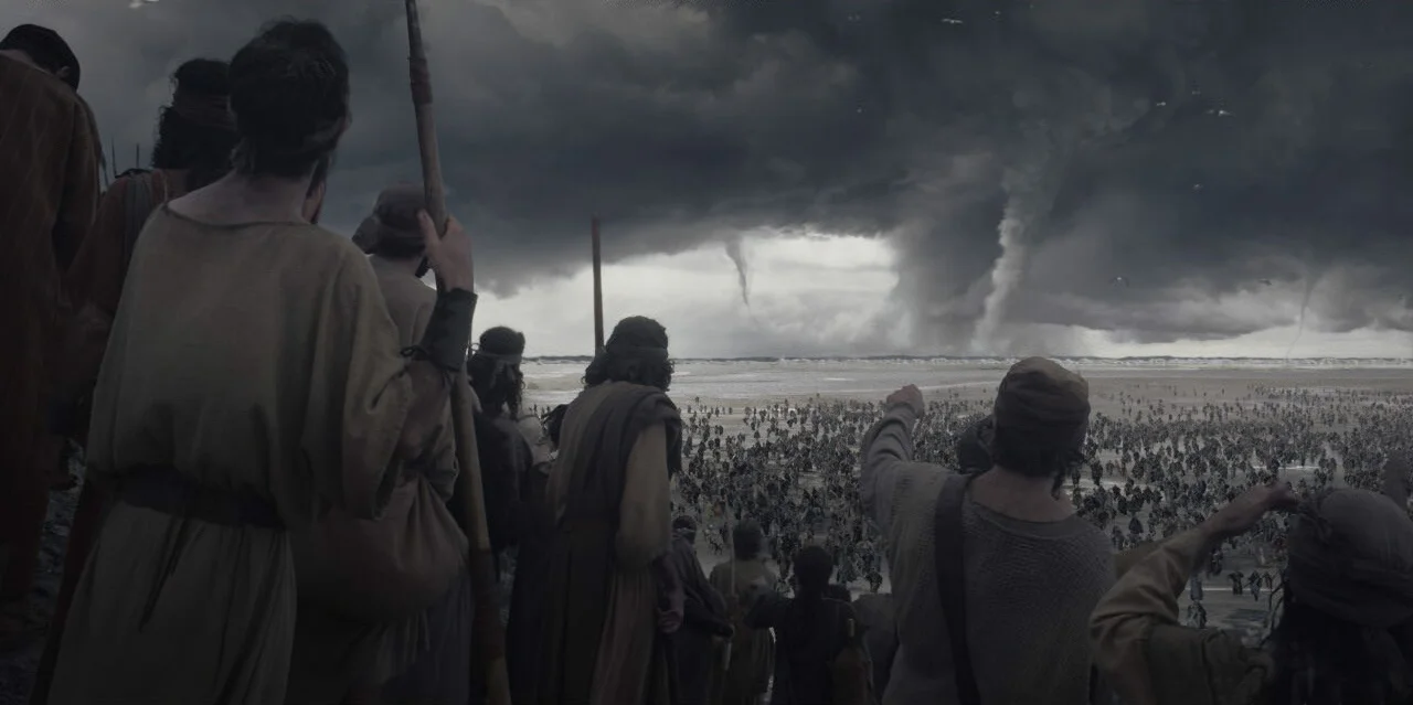 Red Sea Storm Tornados