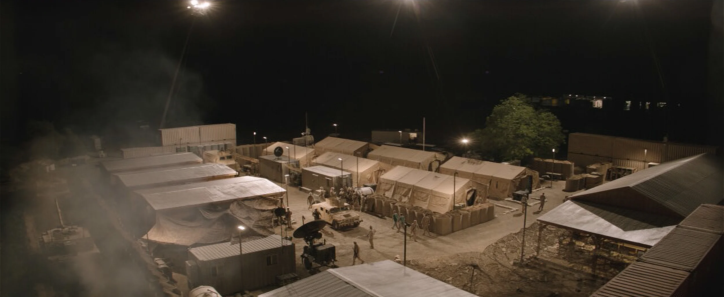 Baghdad Camp Plate Before