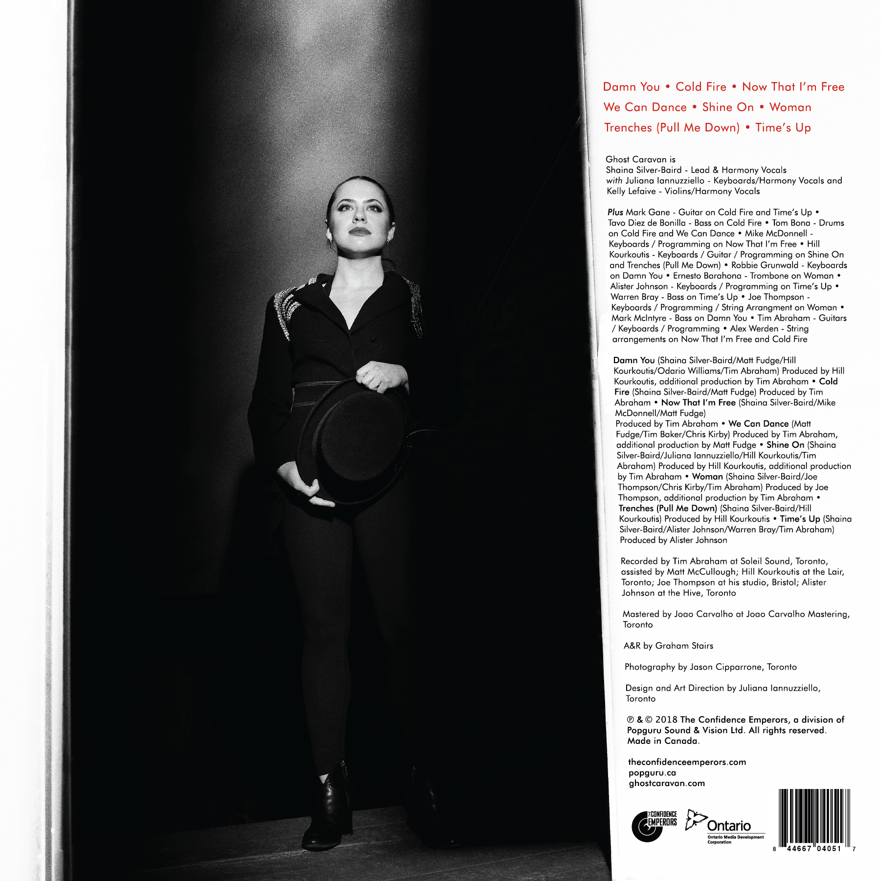 Ghost Caravan T.O. Confidential (Back Cover)