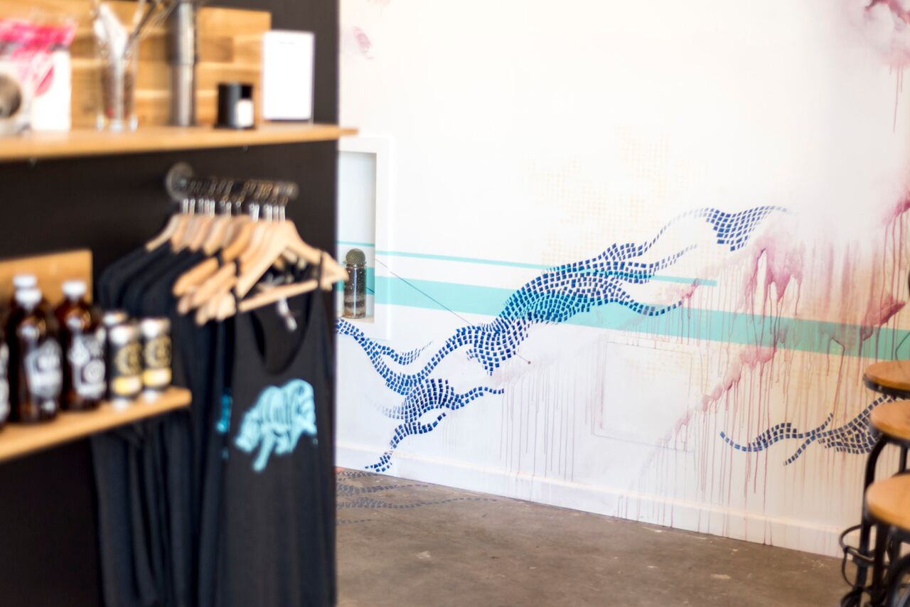 Bean Bar mural