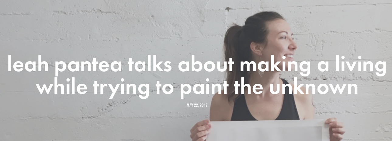 Leah Pantea is a creator and painter based in San Diego. In this episode, she opens up about her upbringing, her thoughts on faith and the unknown, San Diego's art scene, and a lot more. listen here
