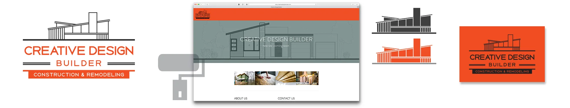 Creative Design Builder Logo Brand Identity Photography Website