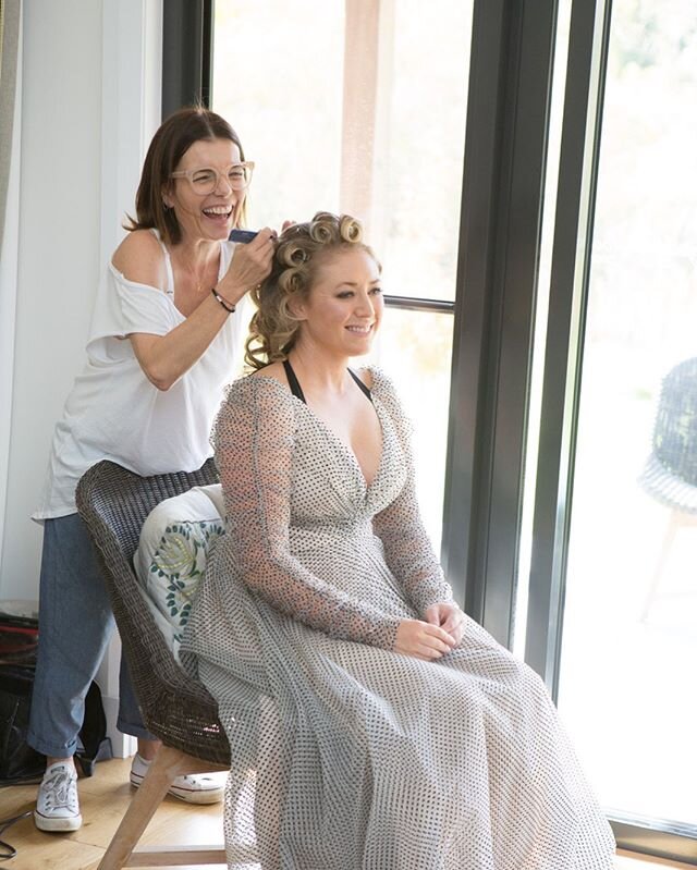 What we enjoy the most? Creating Hair &amp; Make-up magic @_eternalelegance_ 
Photo by @livstylephotography