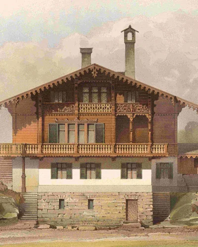 Quintessential "Swiss Chalet Style" (Photo: Wiki) 