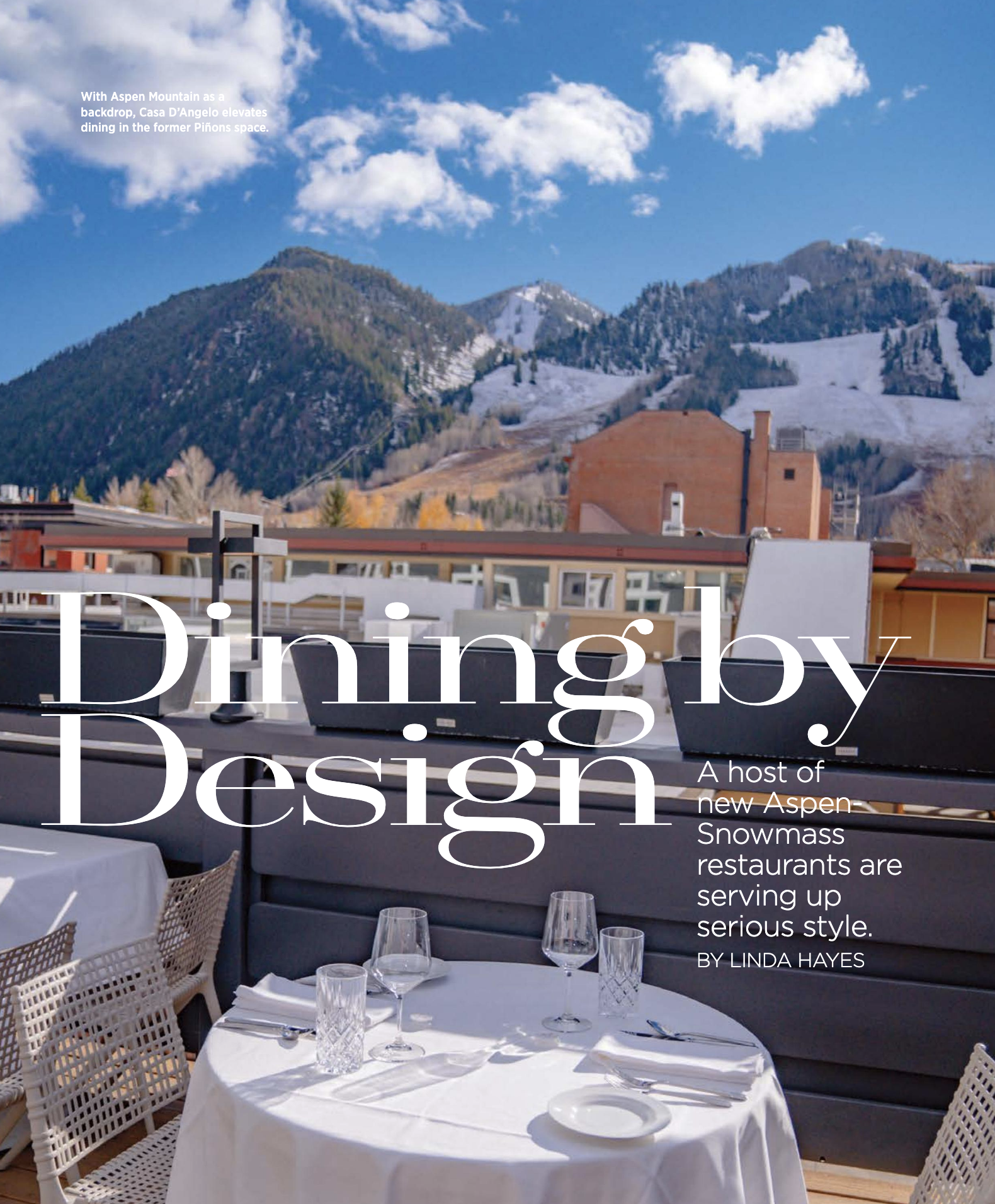 Kristin Dittmar Design Casa D'Angelo Aspen