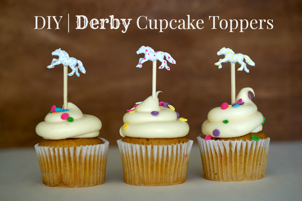 DIY Kentucky Derby Themed Cupcake Toppers — A Charming Project