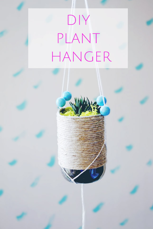 Easy DIY Plant Hanger — A Charming Project