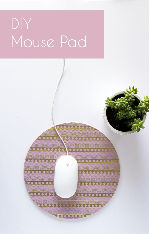 Back To School Project Diy Mouse Pad A Charming Project