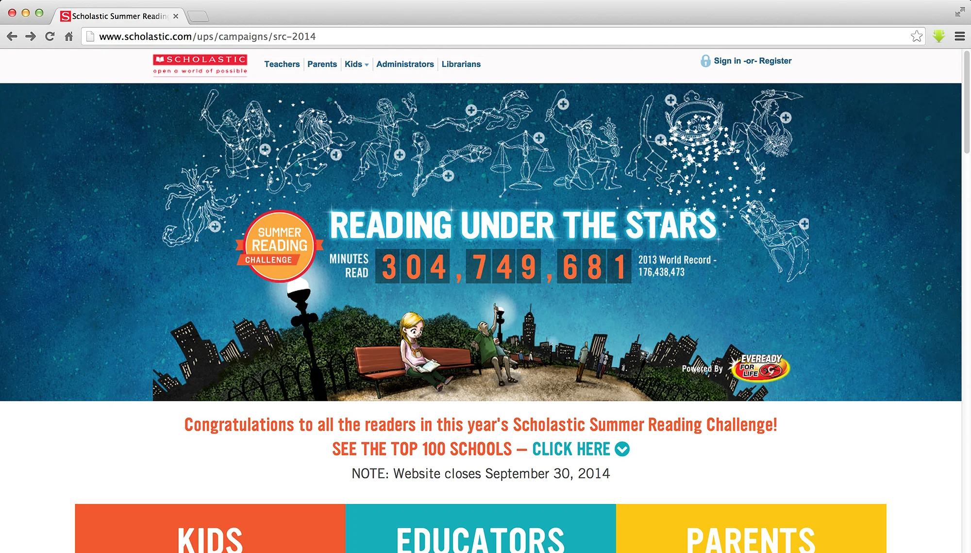 Summer Reading Challenge 2014