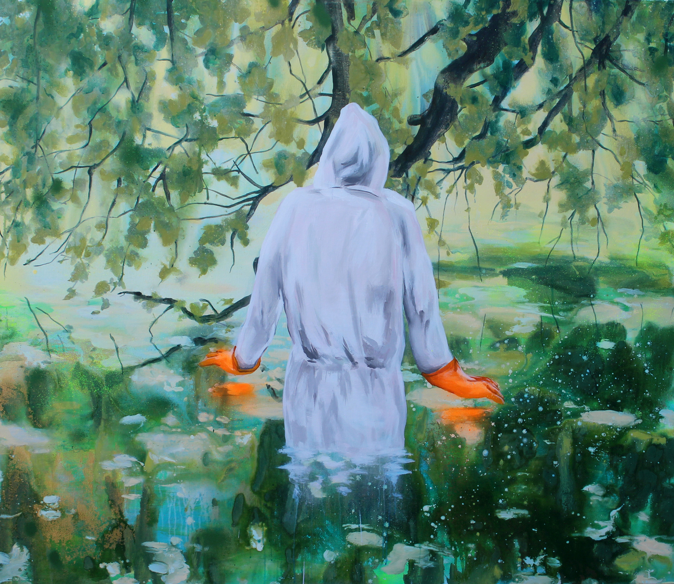 Kristína Mésároš - Schemnitz Gallery | Mage , acrylic on canvas, 130x150cm, 2017.jpg