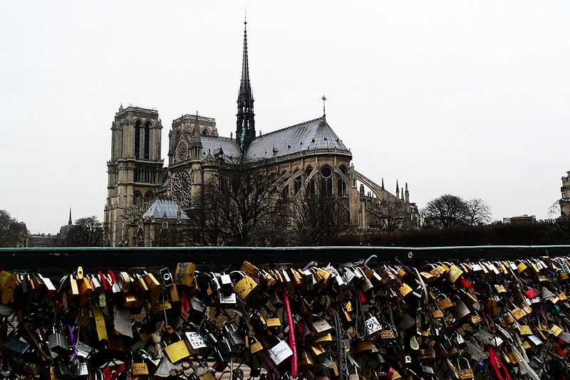 Pont de l'Archevêché in Paris