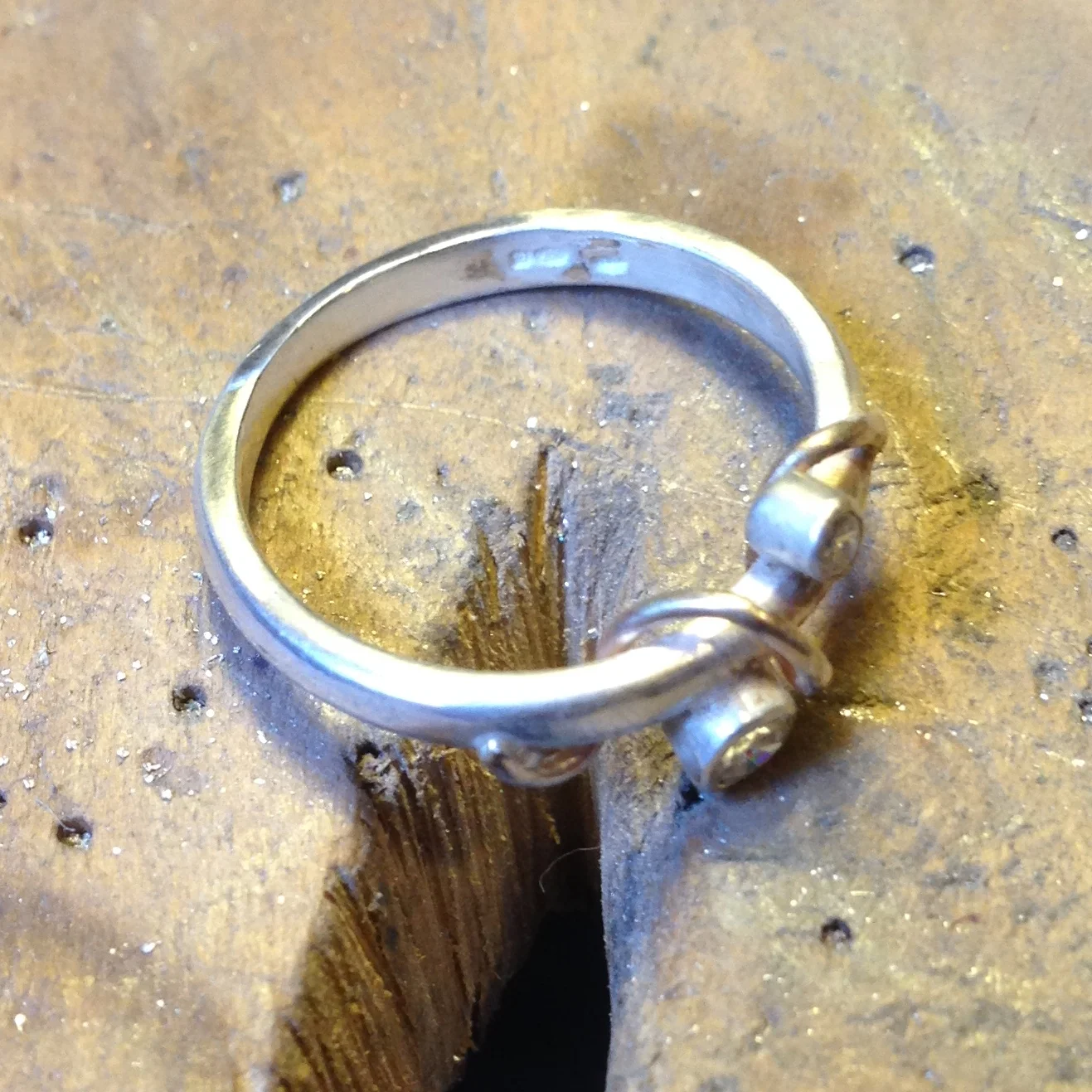 The join is smoothed out. Can you see it now?