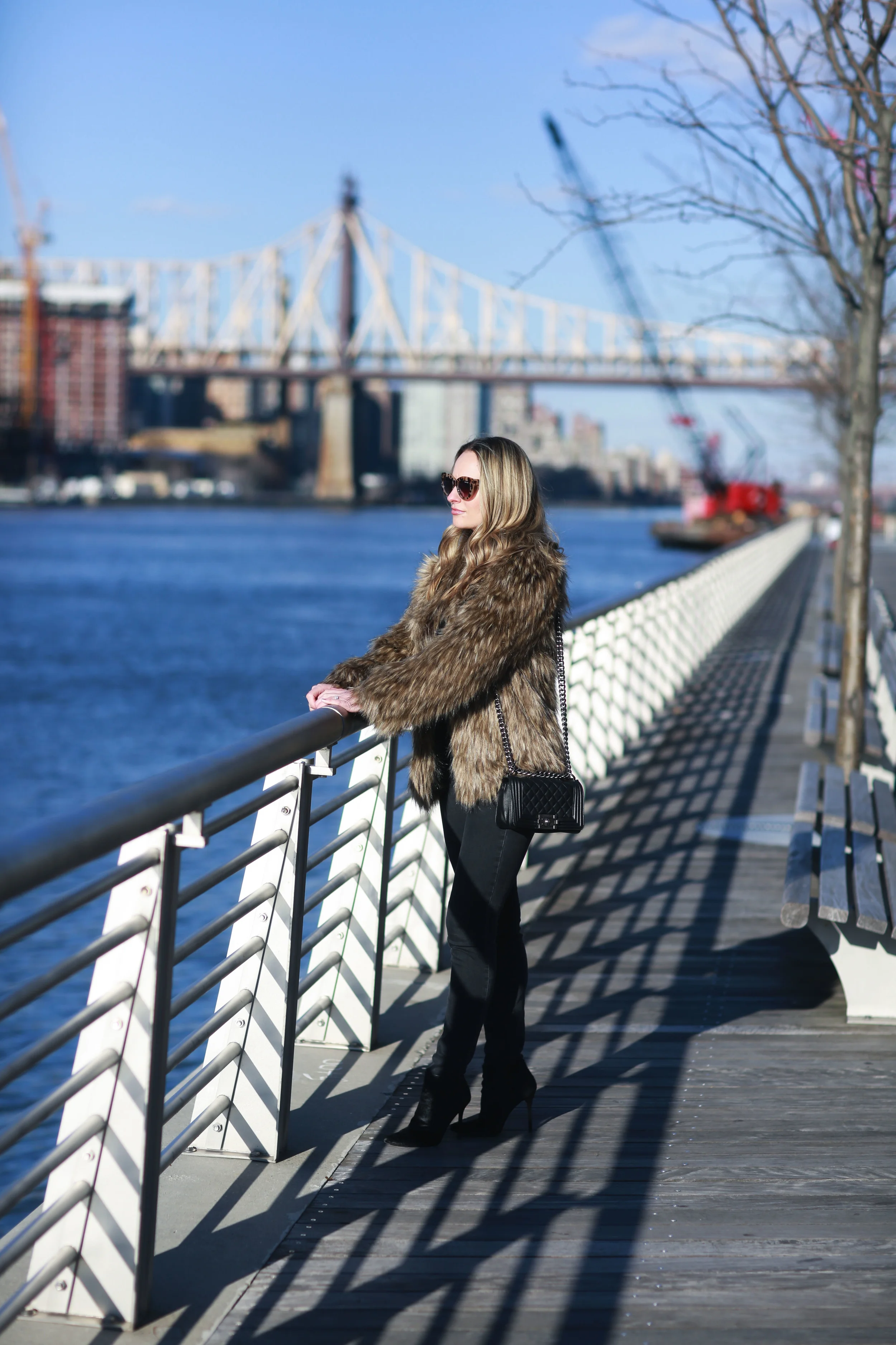 Lovers + Friends Faux Fur Jacket