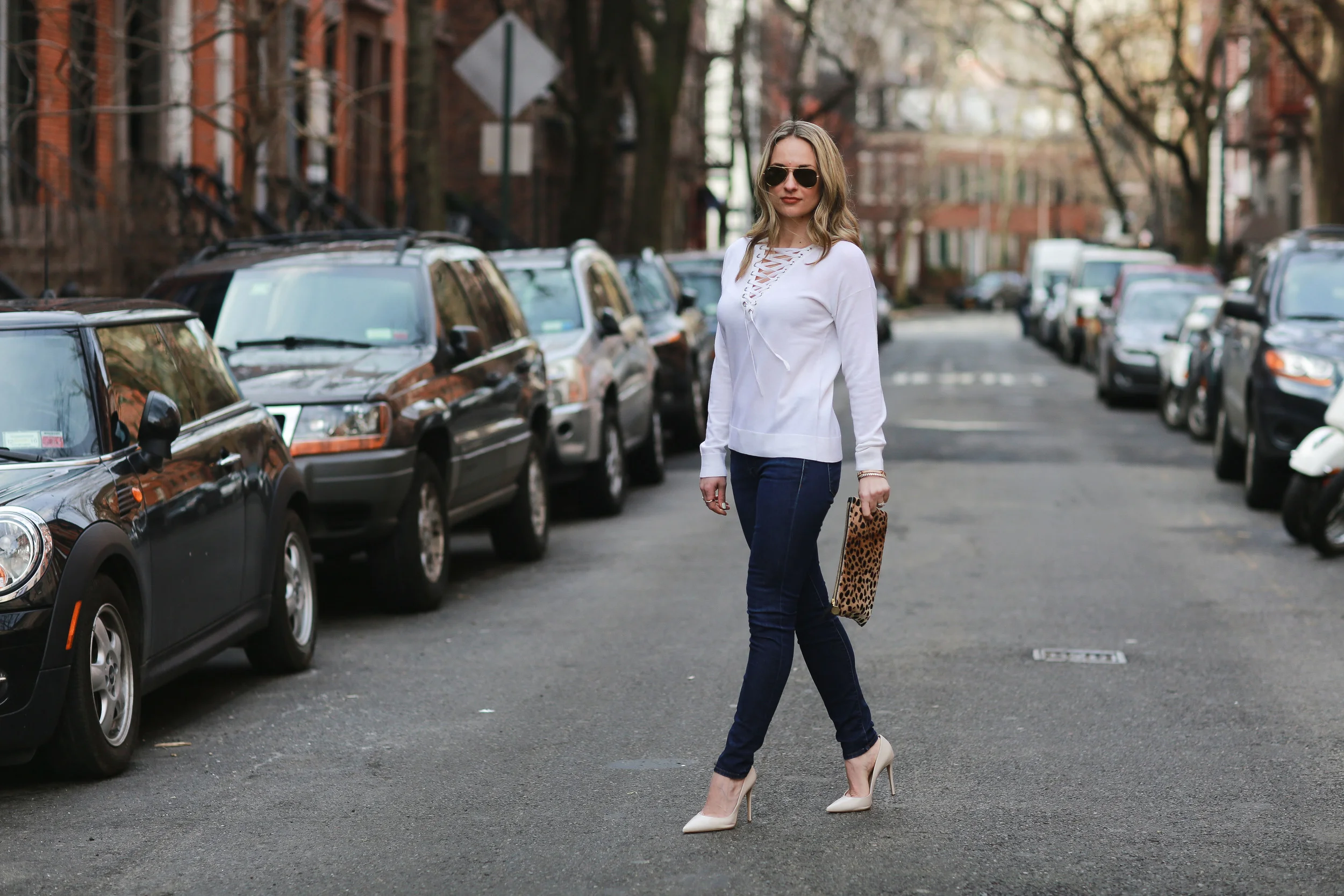 the kooples lace up sweater