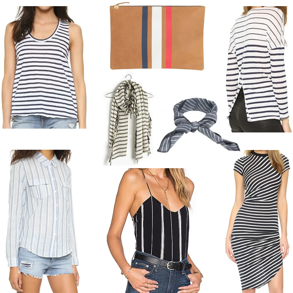 striped pieces