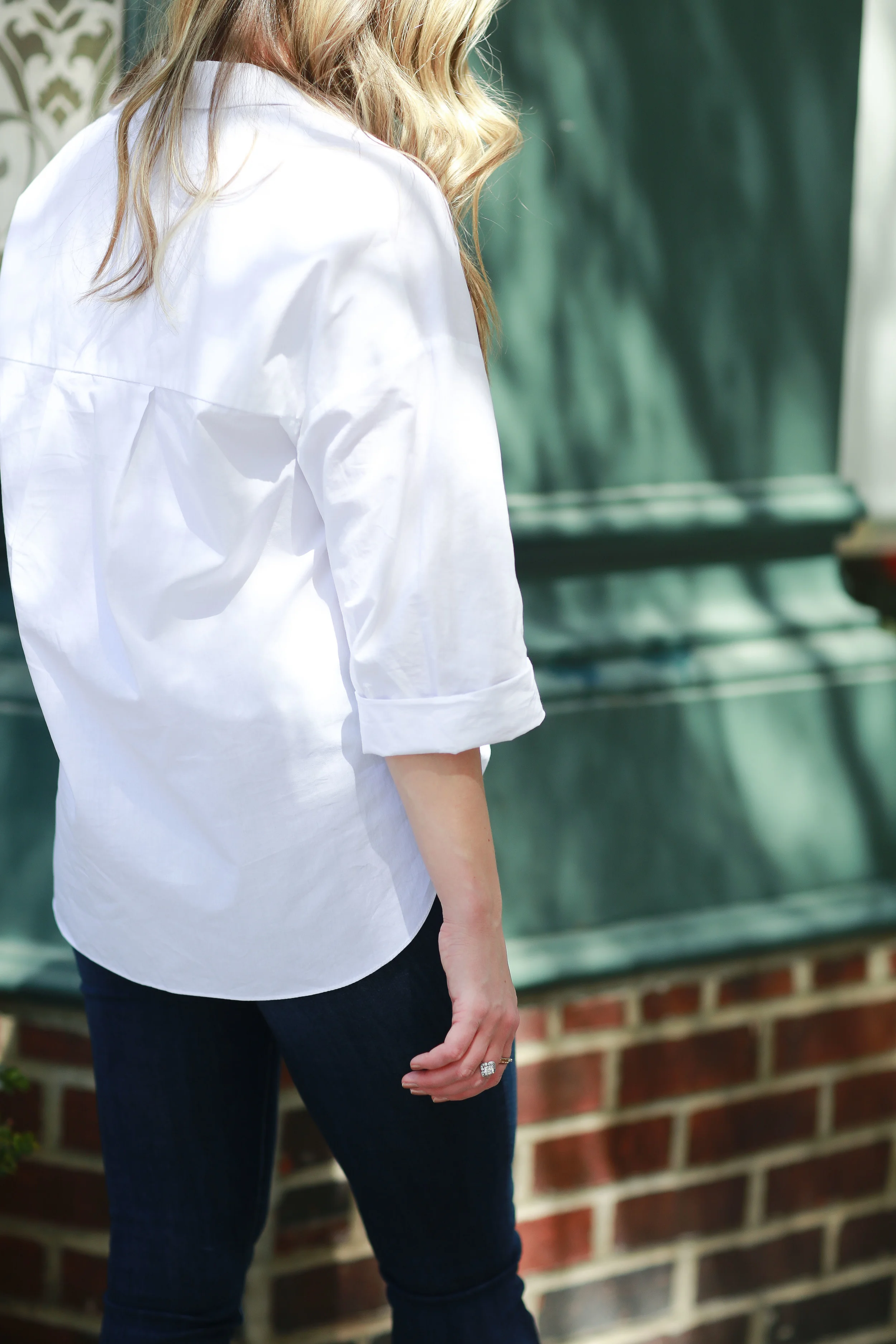 zara button up