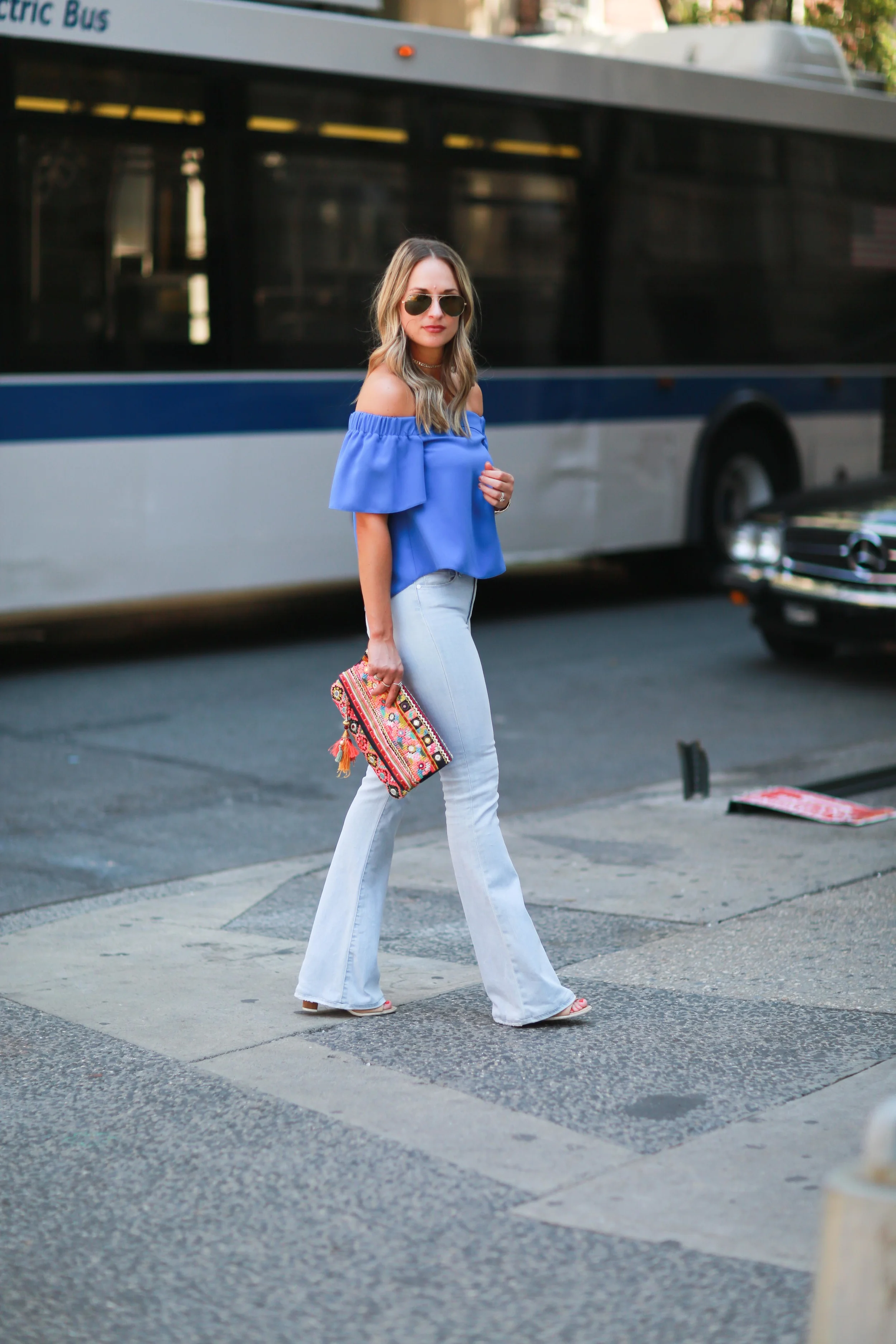 off the shoulder top