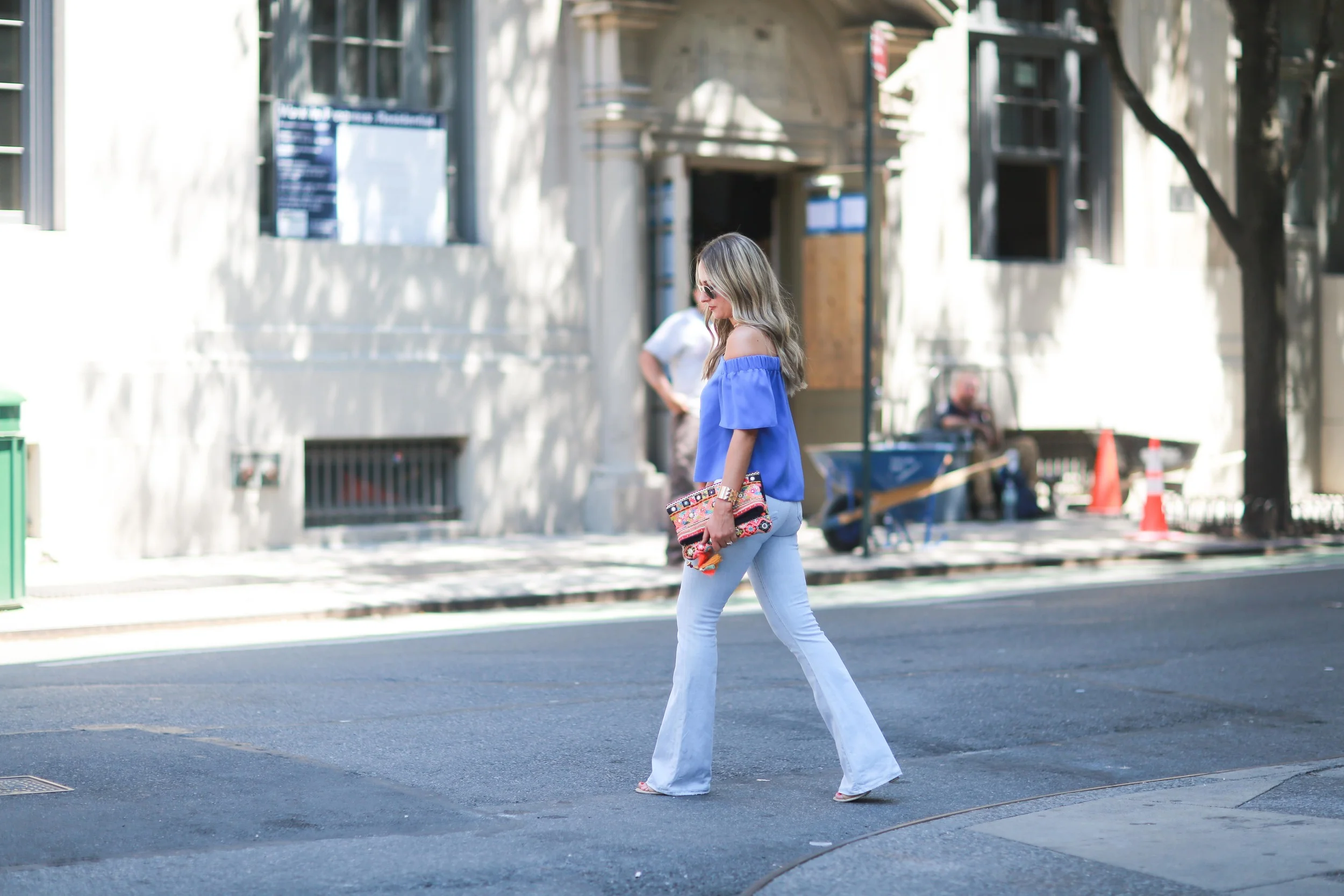 off the shoulder top