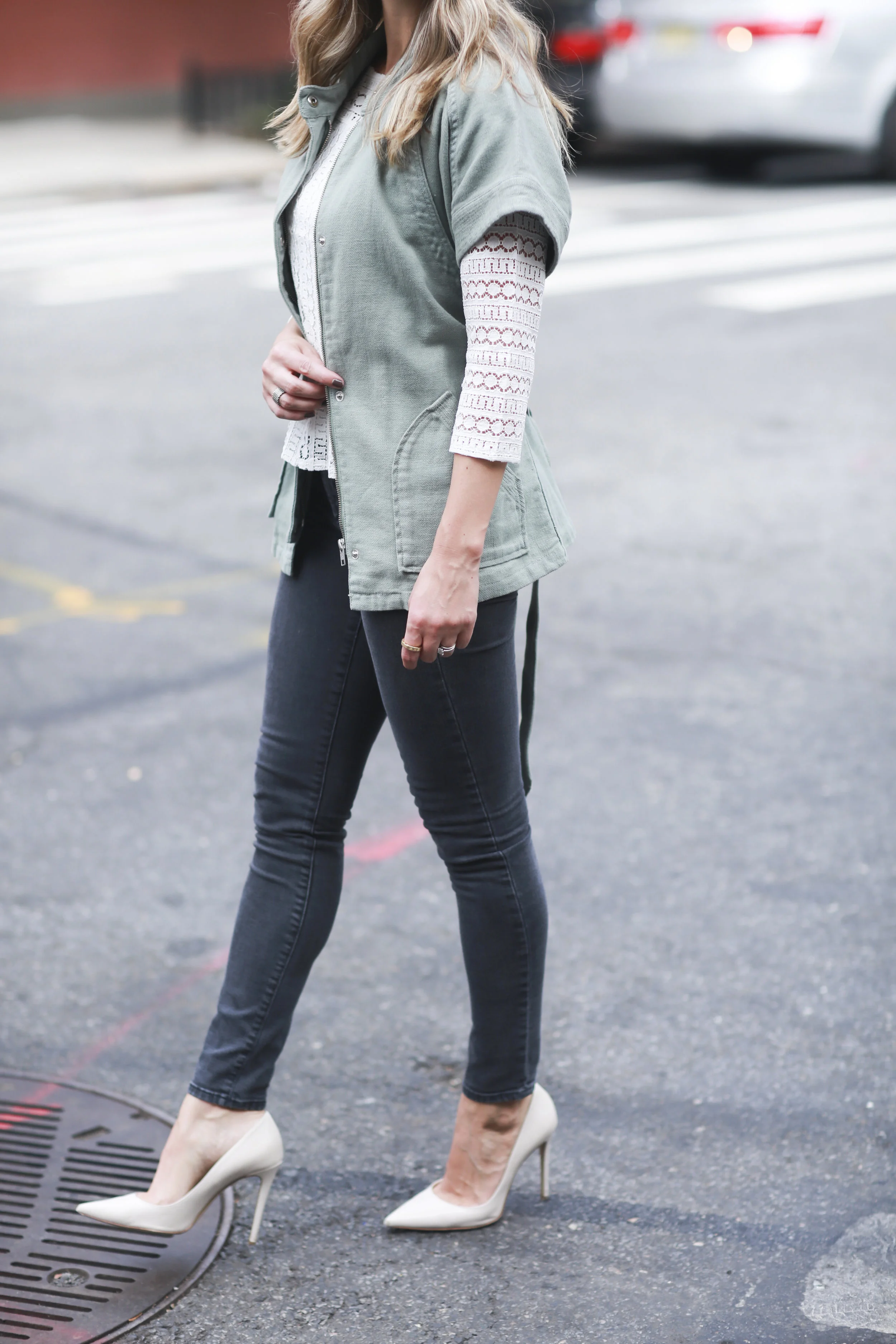 short sleeved military jacket