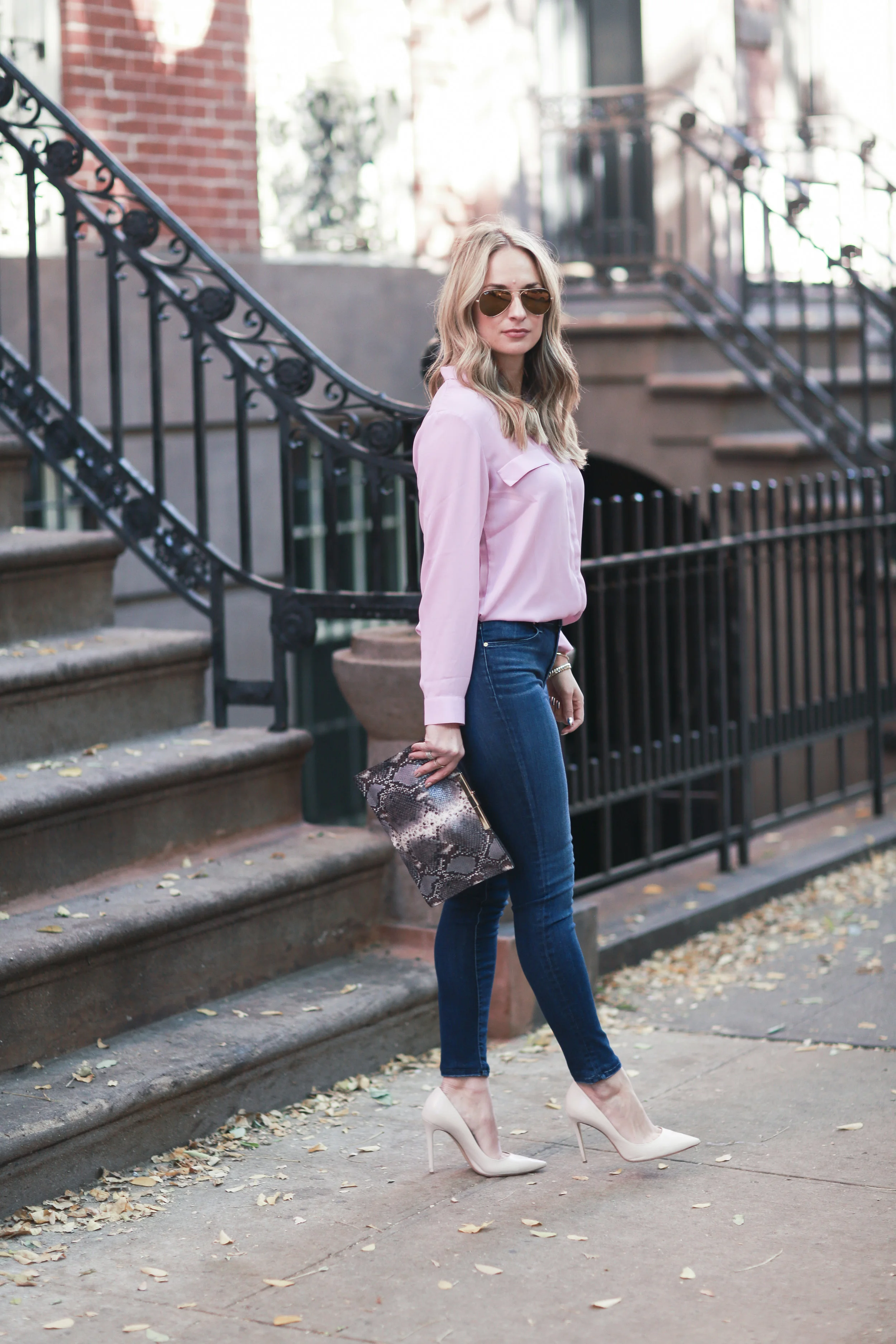 ASOS Pajama blouse
