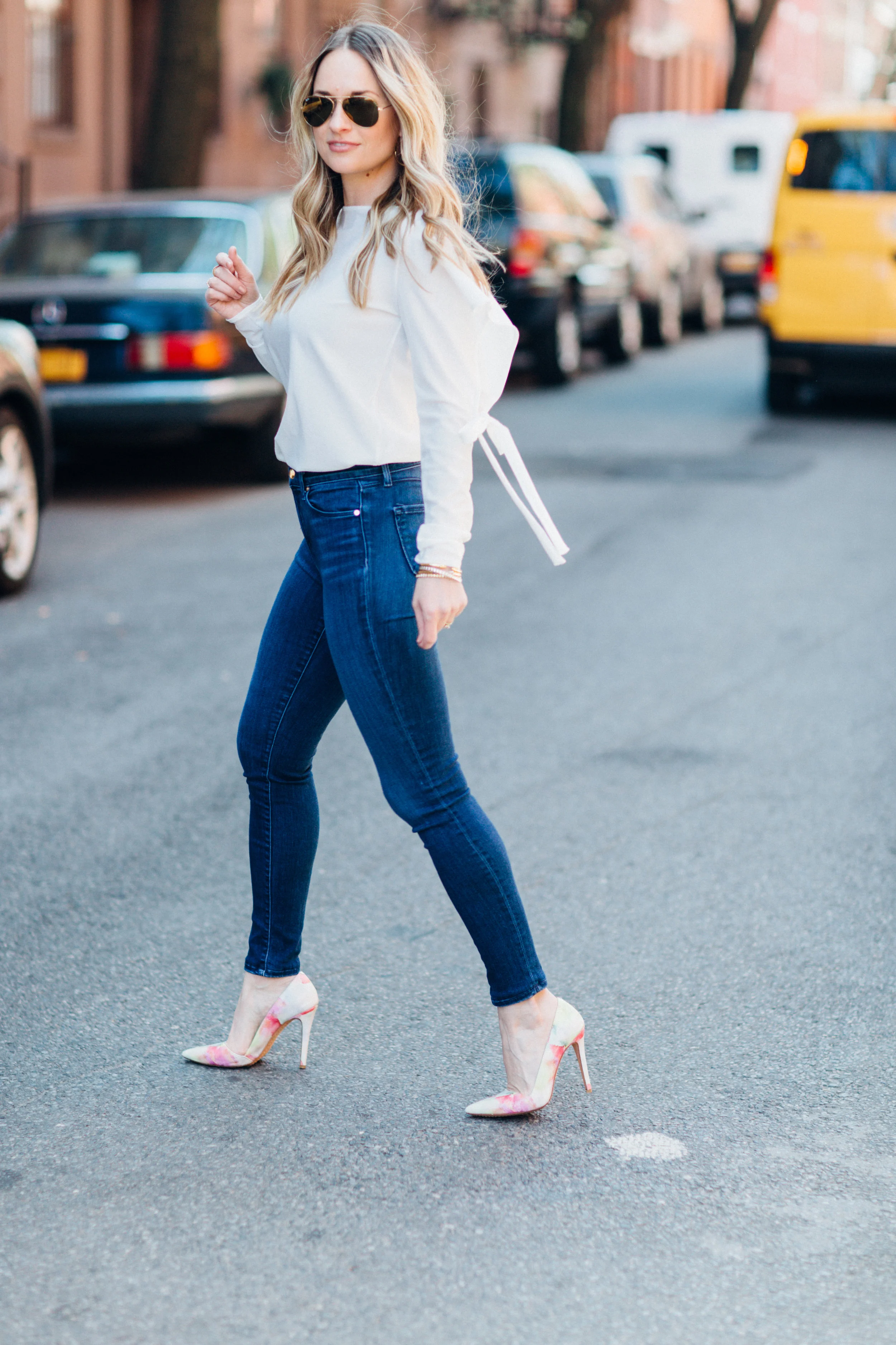 statement sleeve top