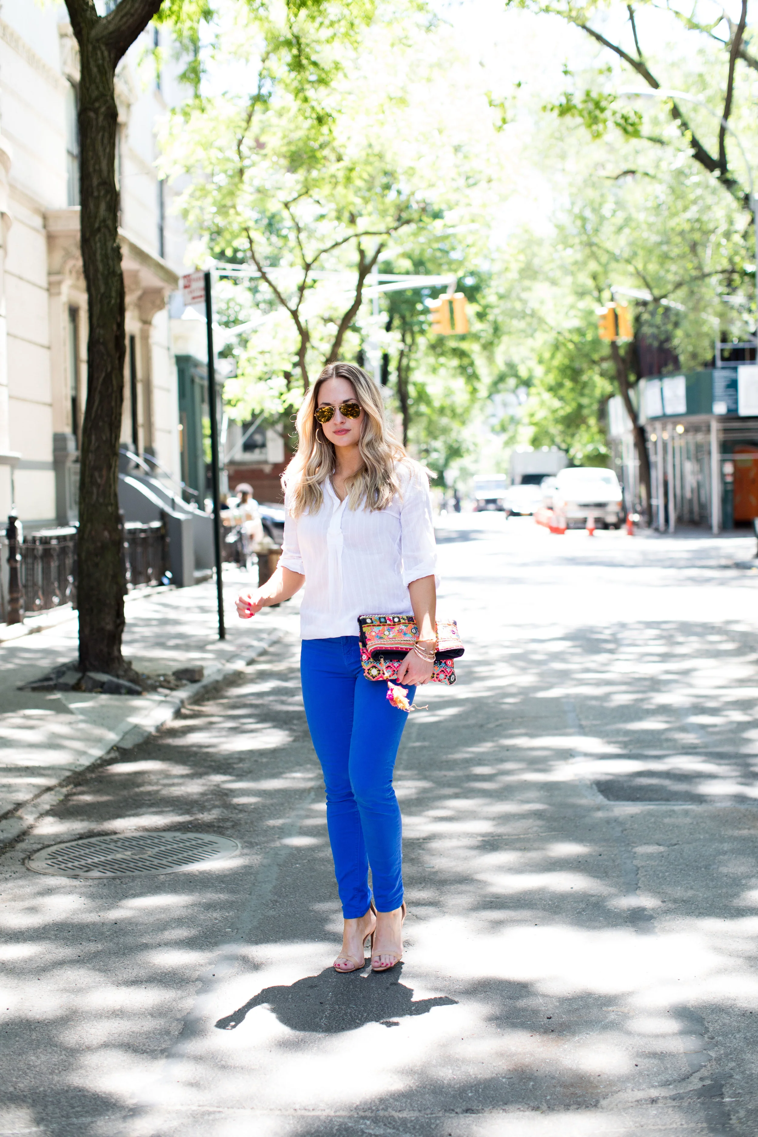 royal blue pants