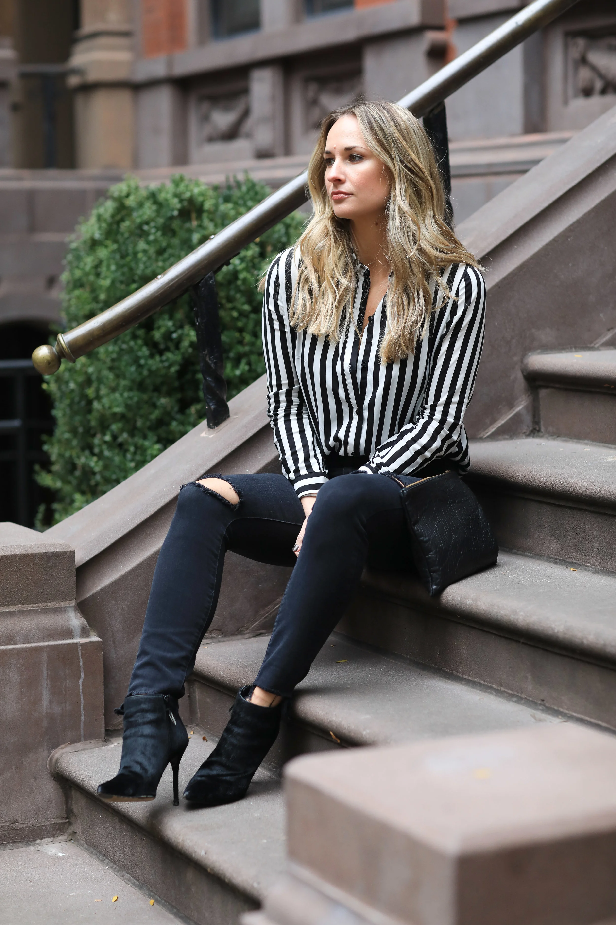 H&M striped shirt