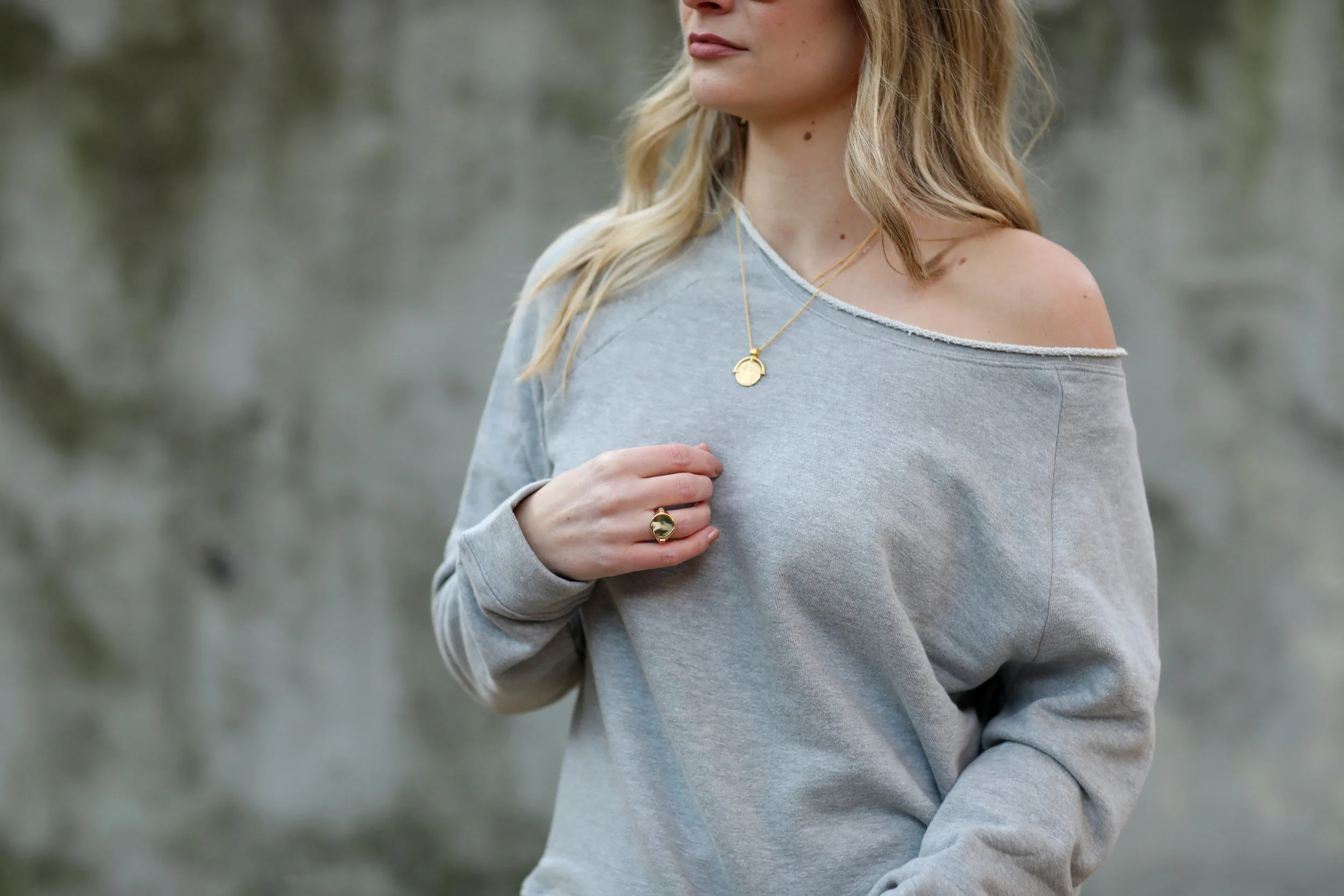 layered necklaces